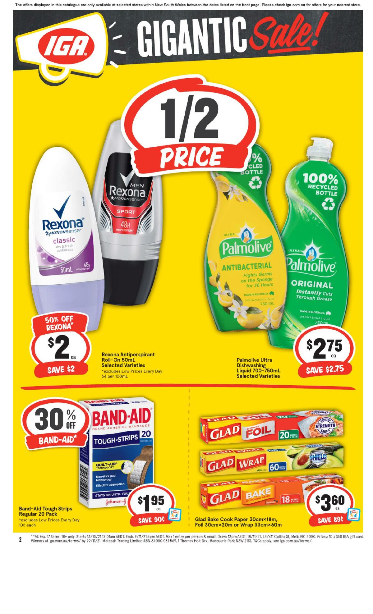 IGA Catalogues from 13 October