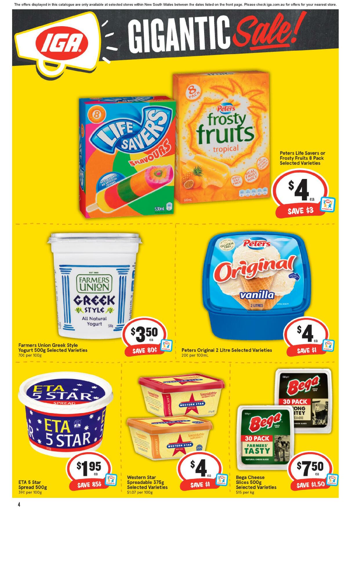 IGA Catalogues from 20 October