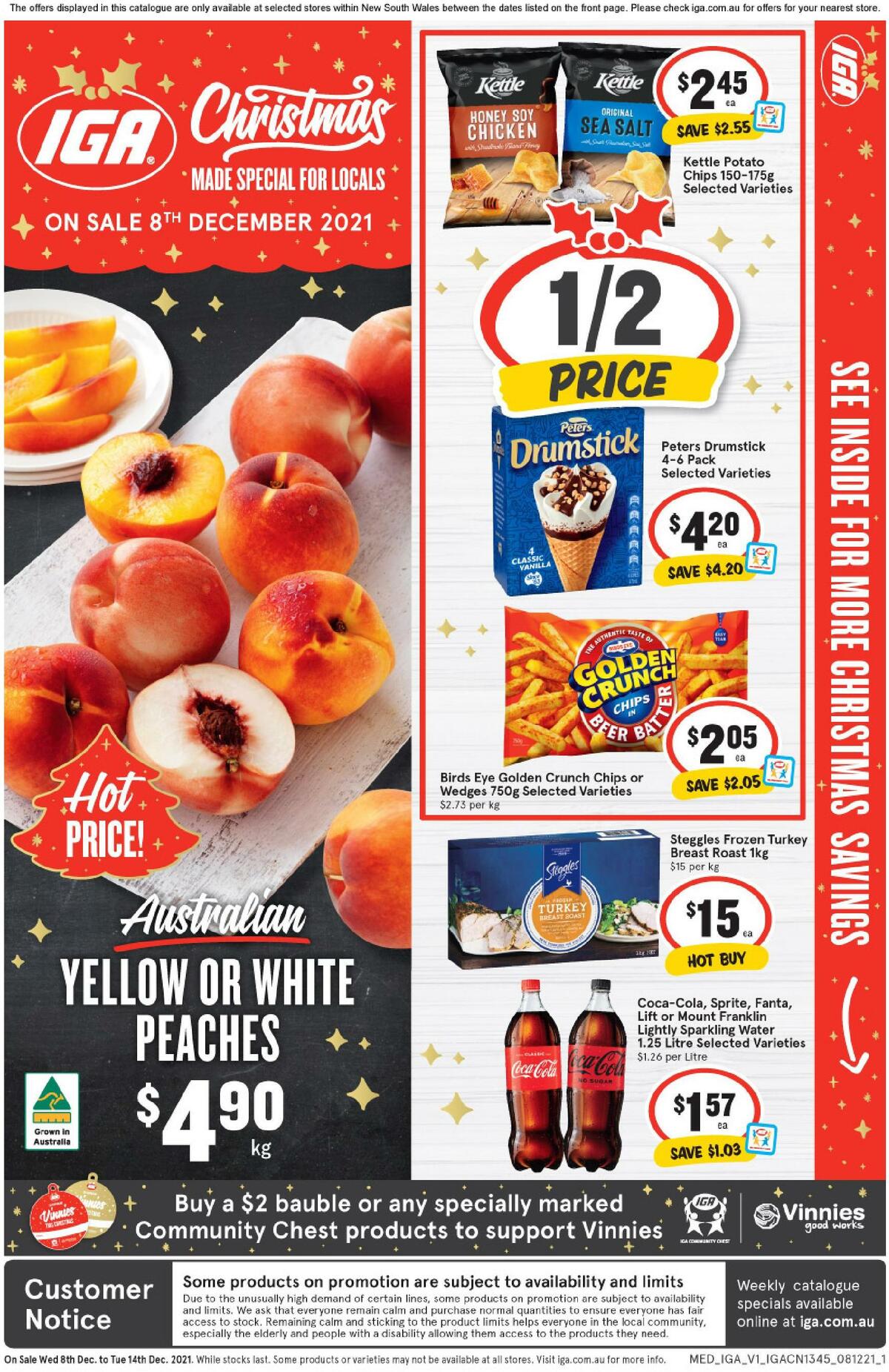 IGA Catalogues from 8 December