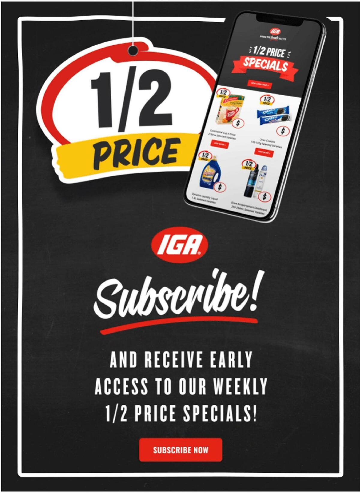 IGA Catalogues from 29 December
