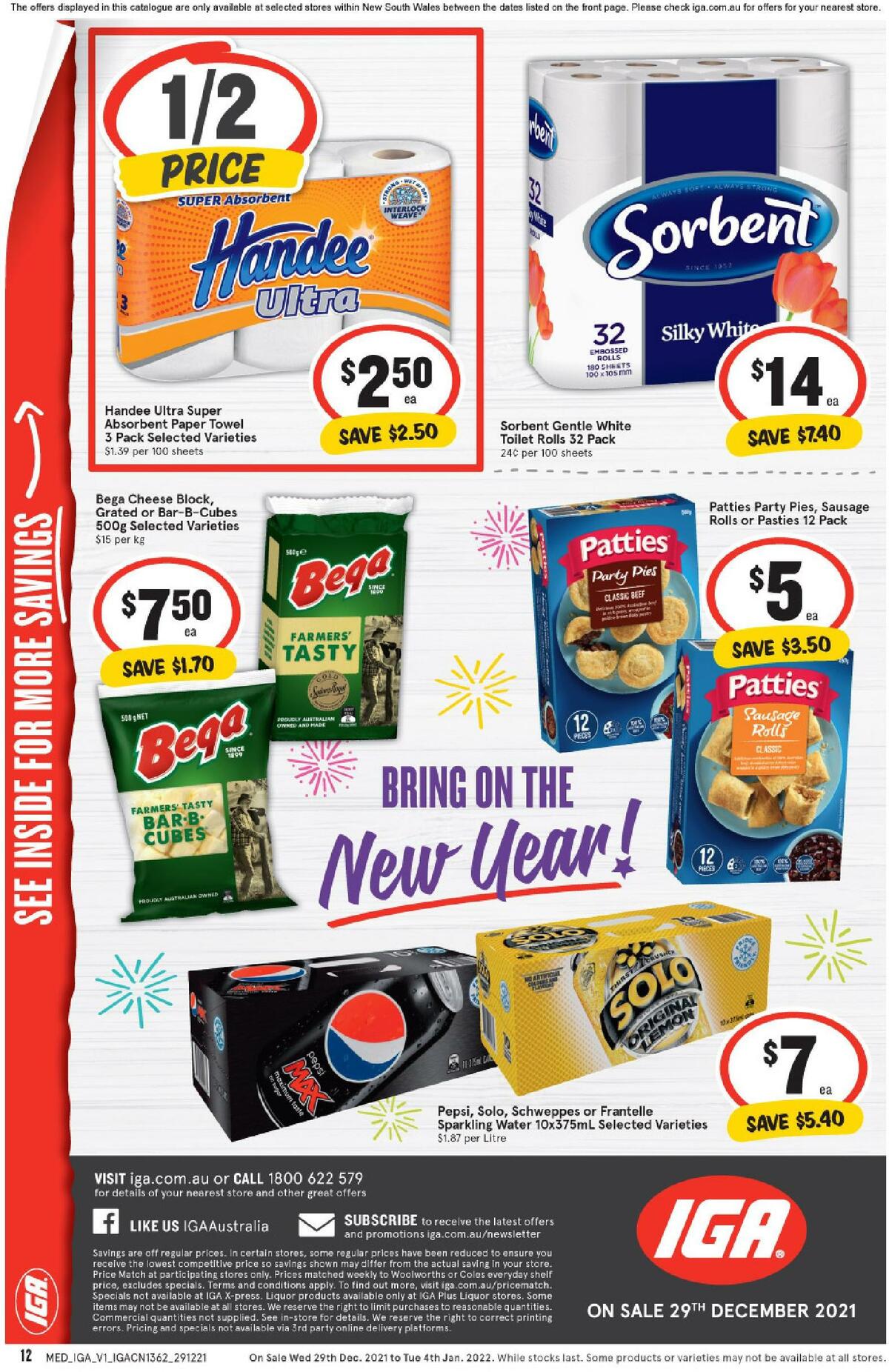 IGA Catalogues from 29 December