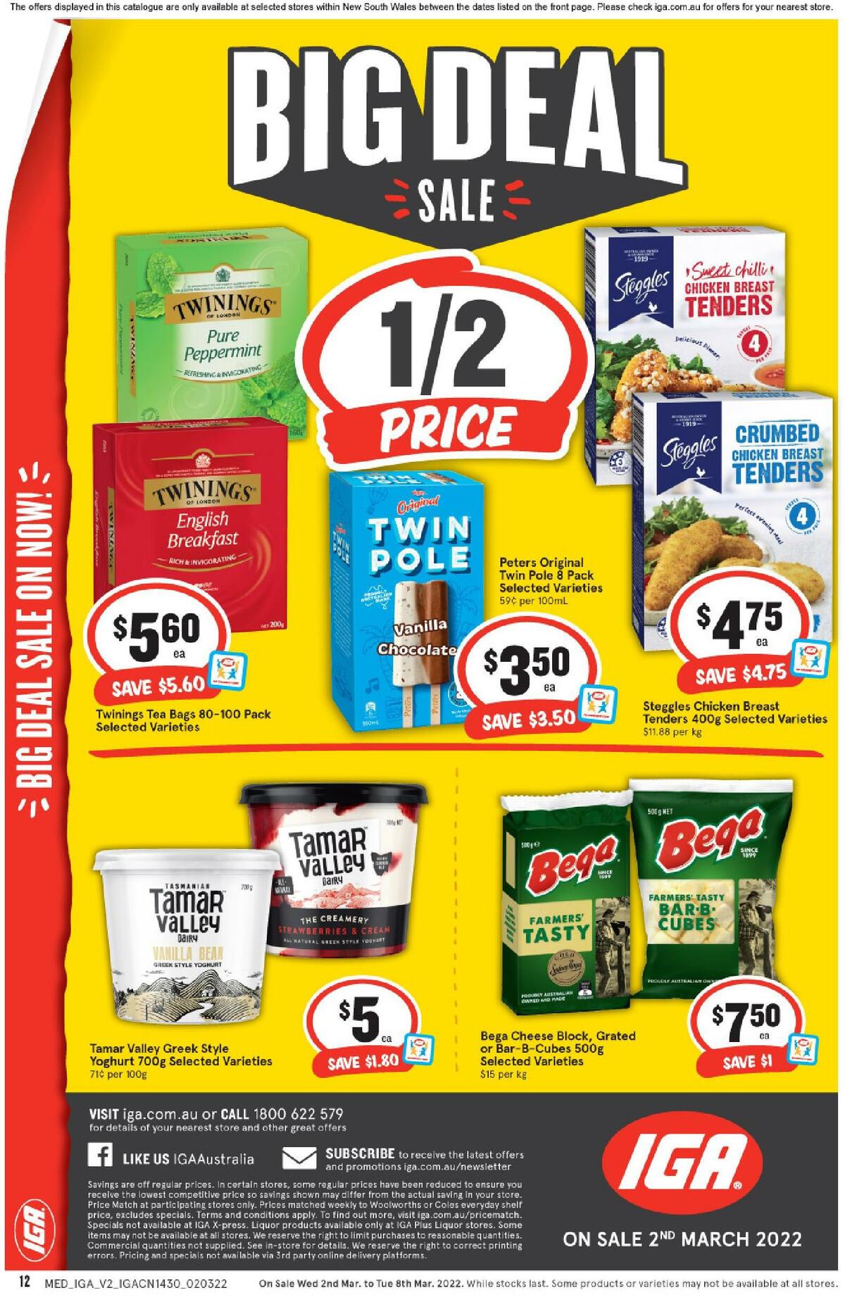 IGA Catalogues from 2 March