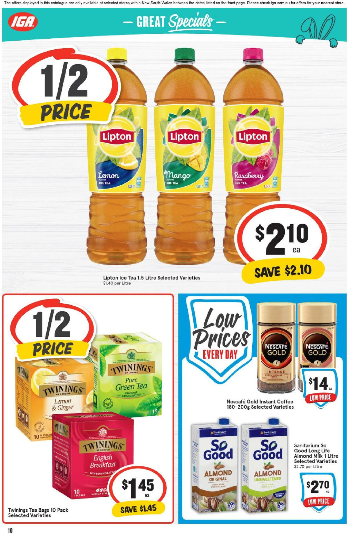 IGA Catalogues from 6 April