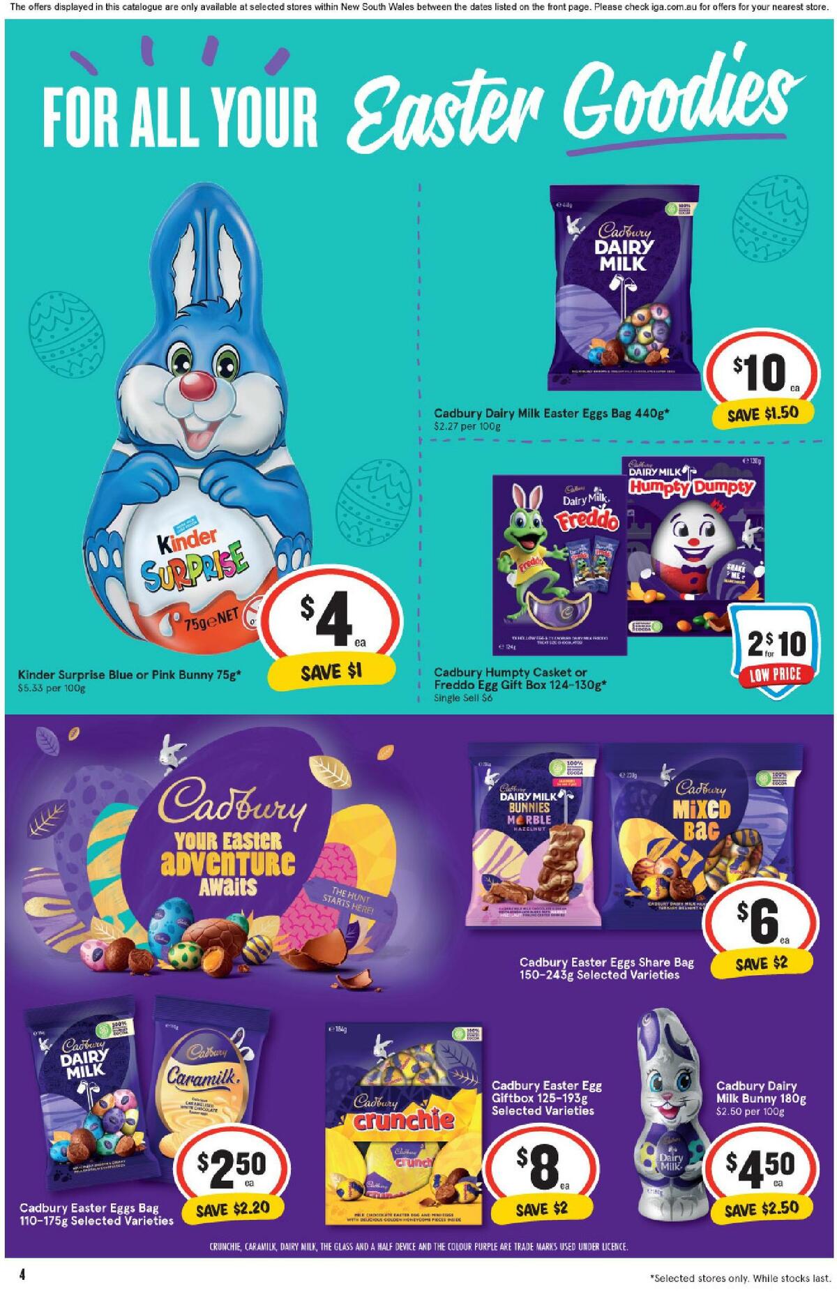 IGA Catalogues from 6 April