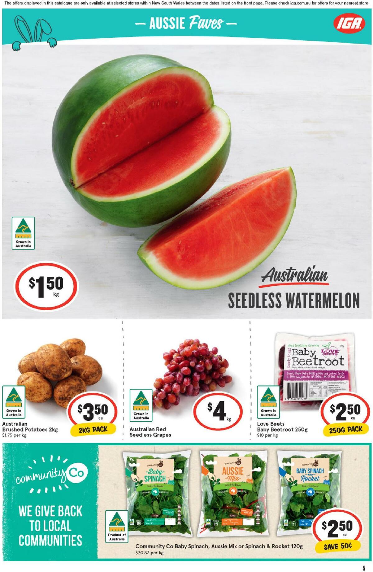 IGA Catalogues from 6 April