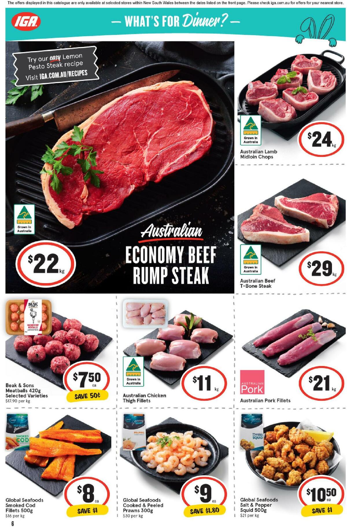 IGA Catalogues from 6 April