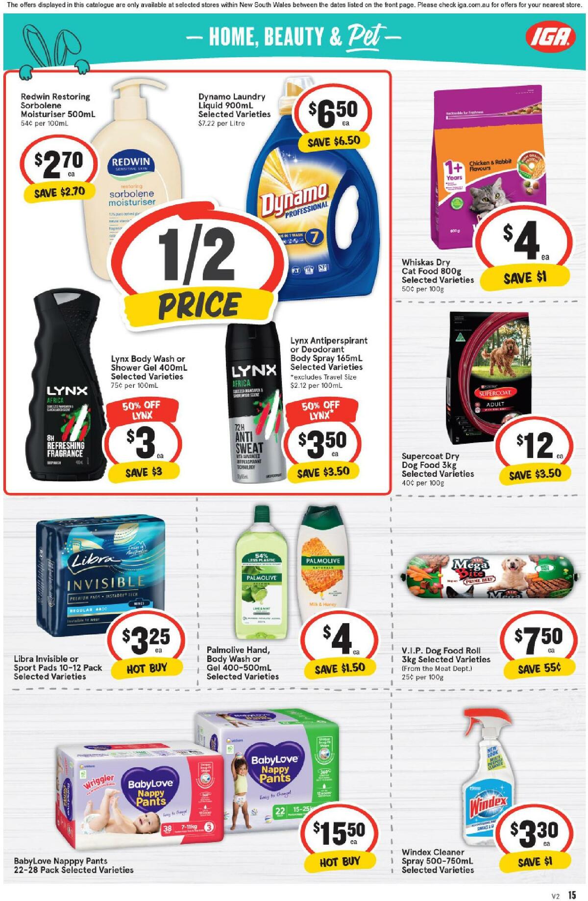 IGA Catalogues from 13 April