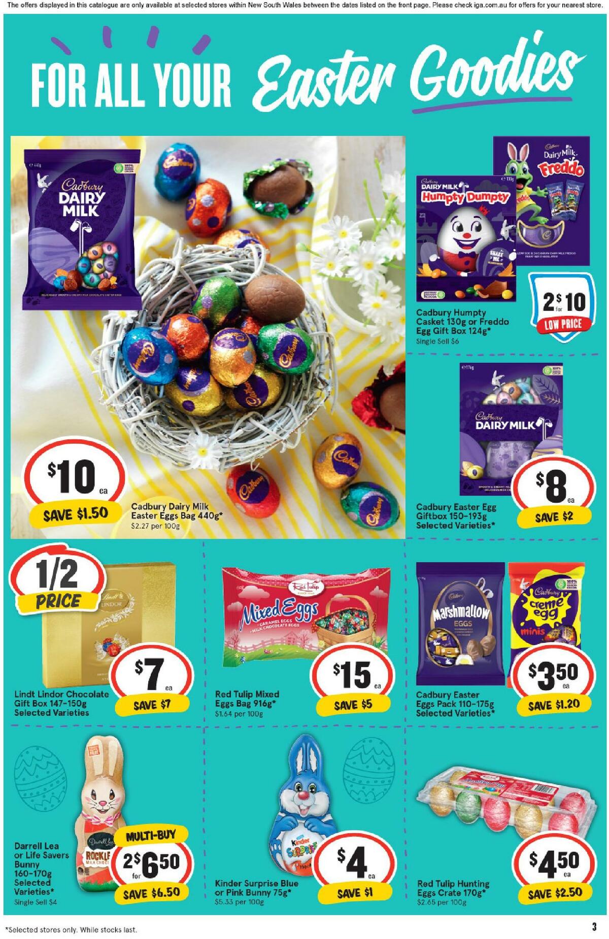 IGA Catalogues from 13 April