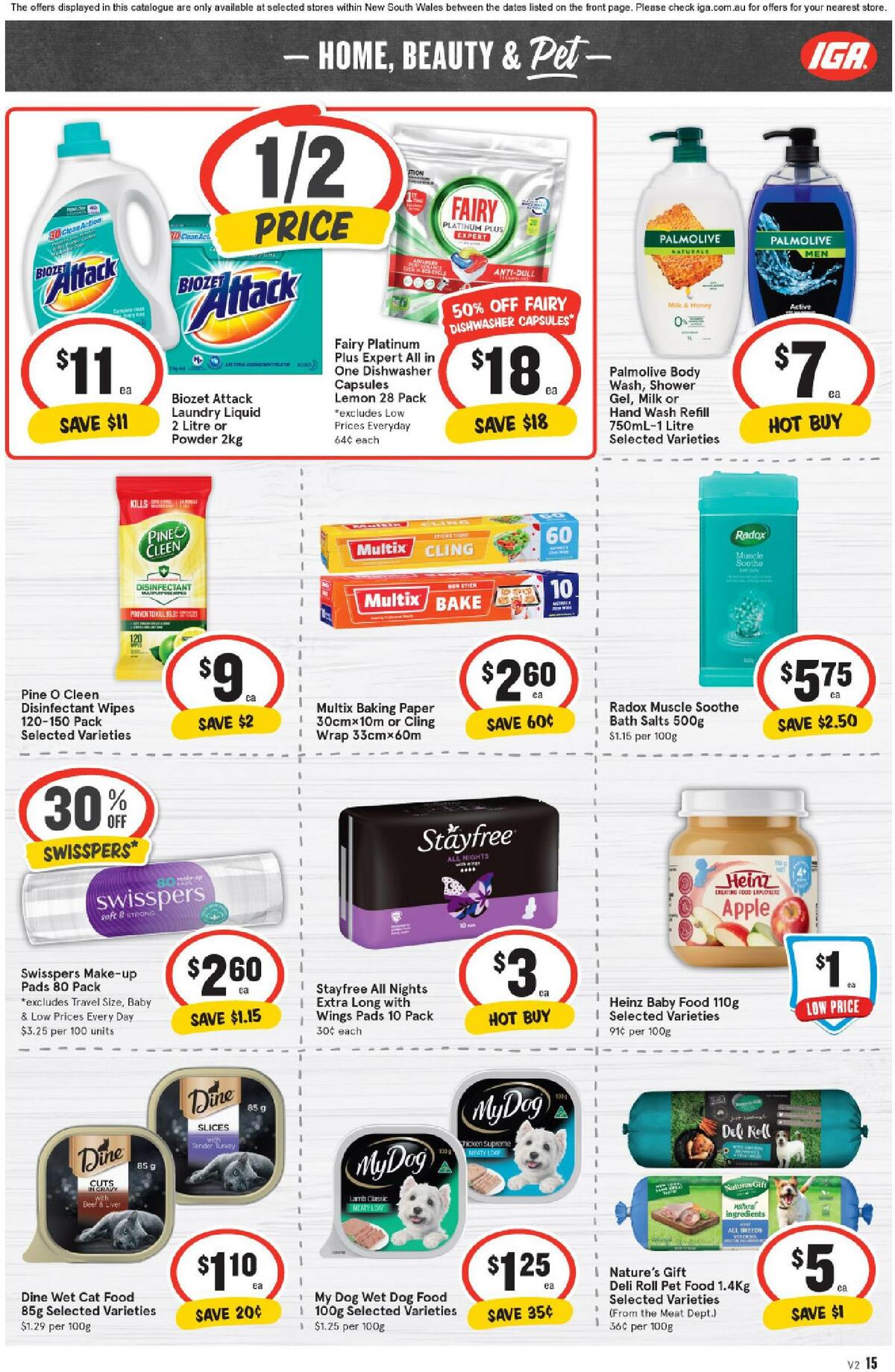 IGA Catalogues from 20 July
