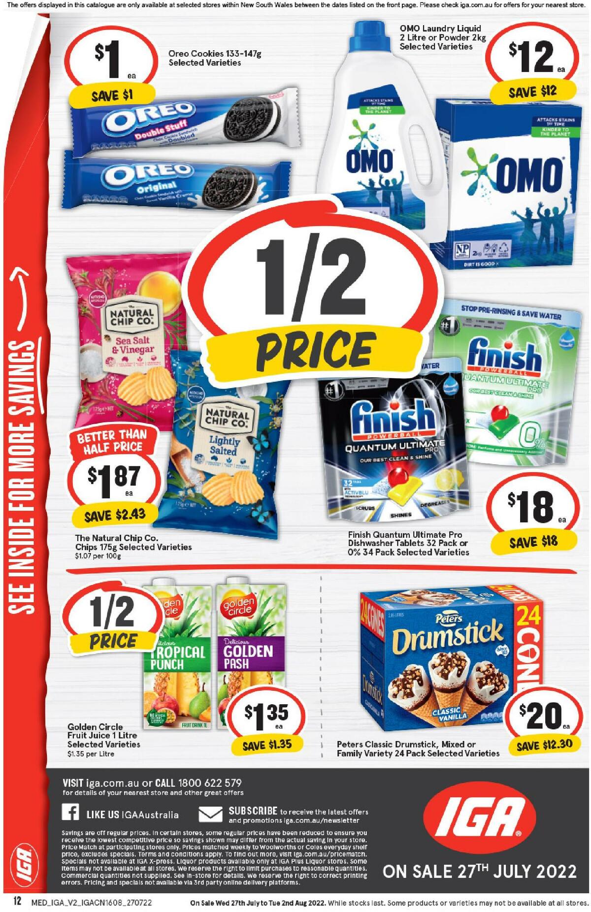 IGA Catalogues from 27 July