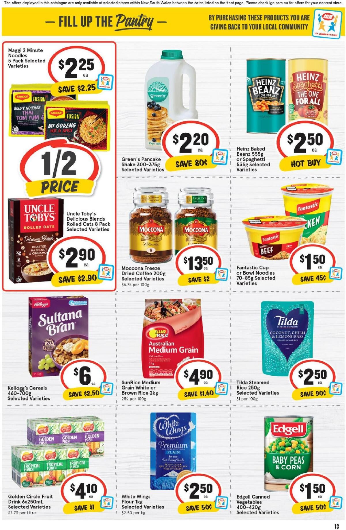 IGA Catalogues from 3 August