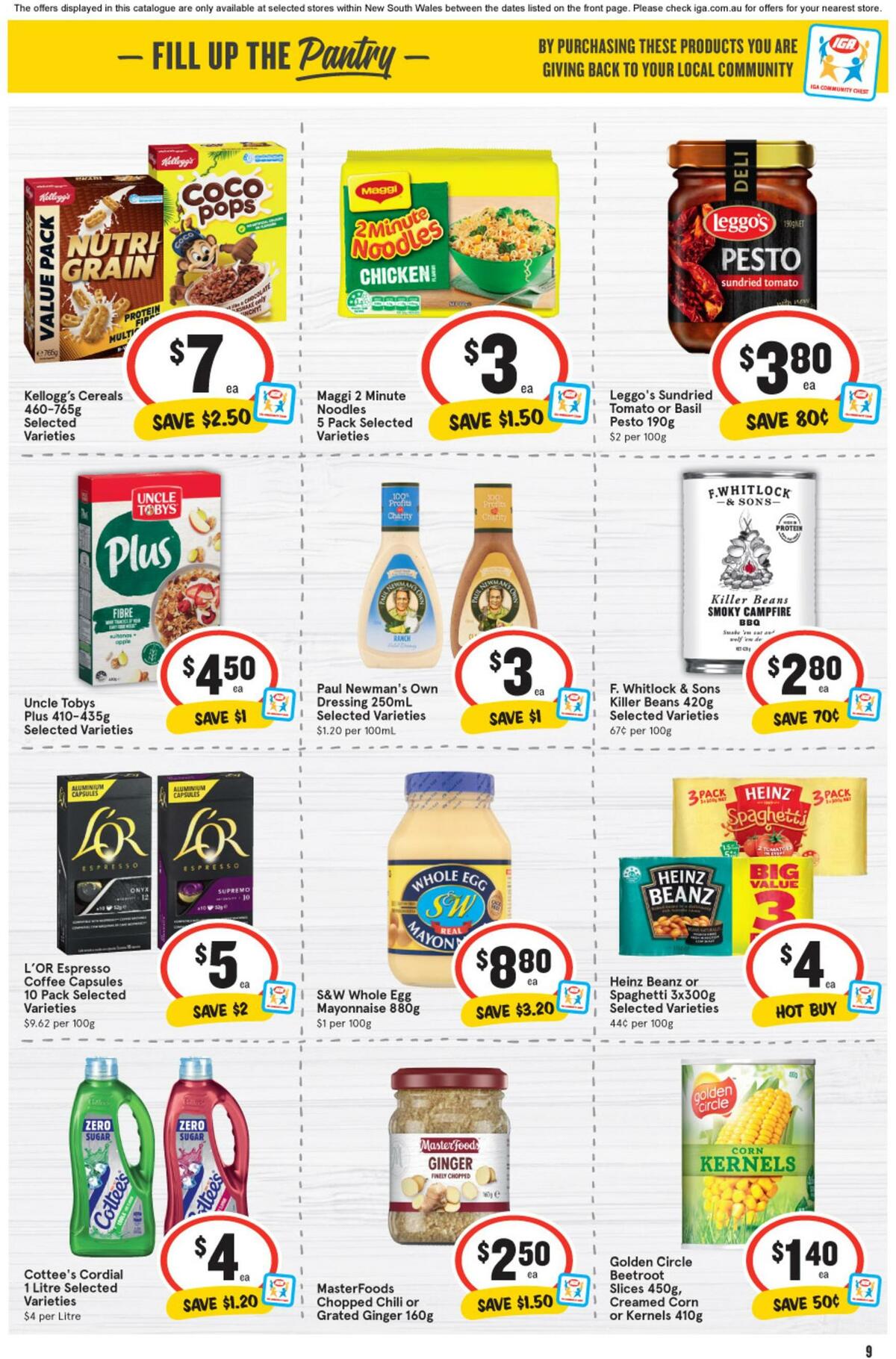 IGA Catalogues from 24 August