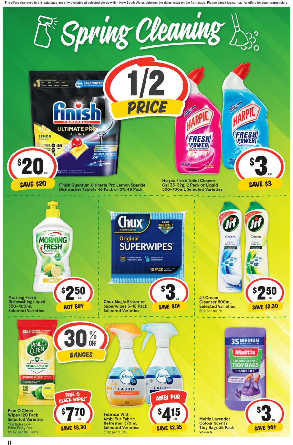 IGA Catalogues from 28 September