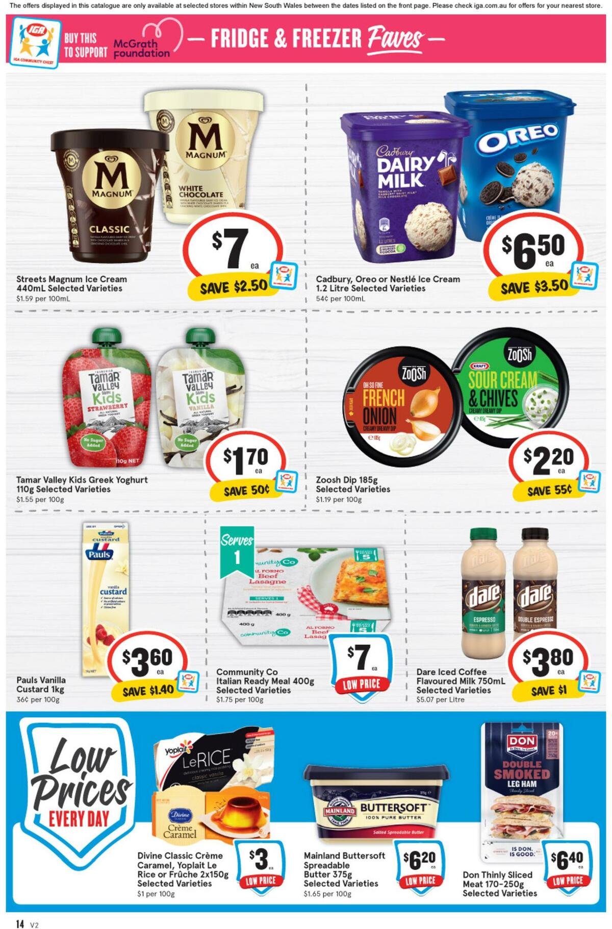 IGA Catalogues from 12 October