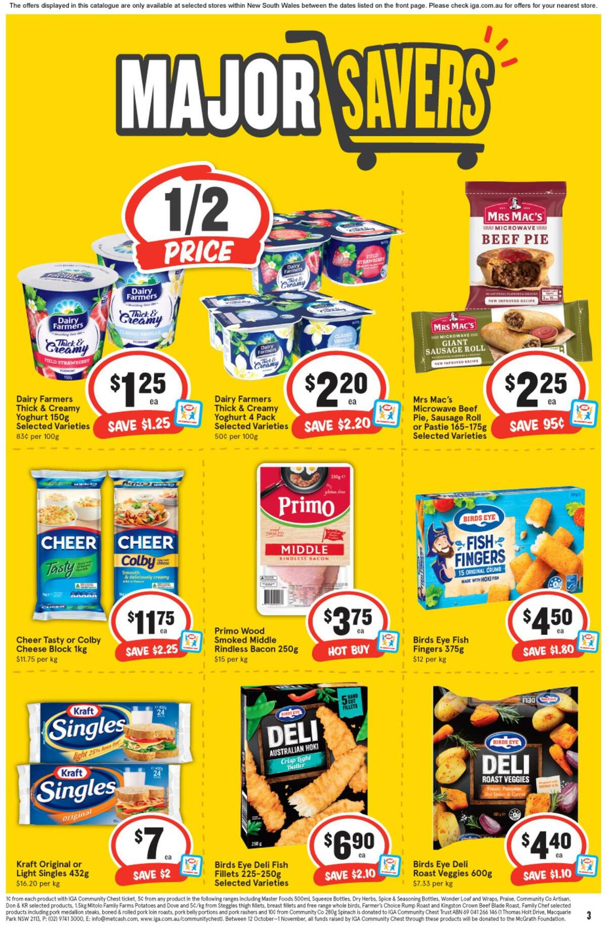 IGA Catalogues from 12 October