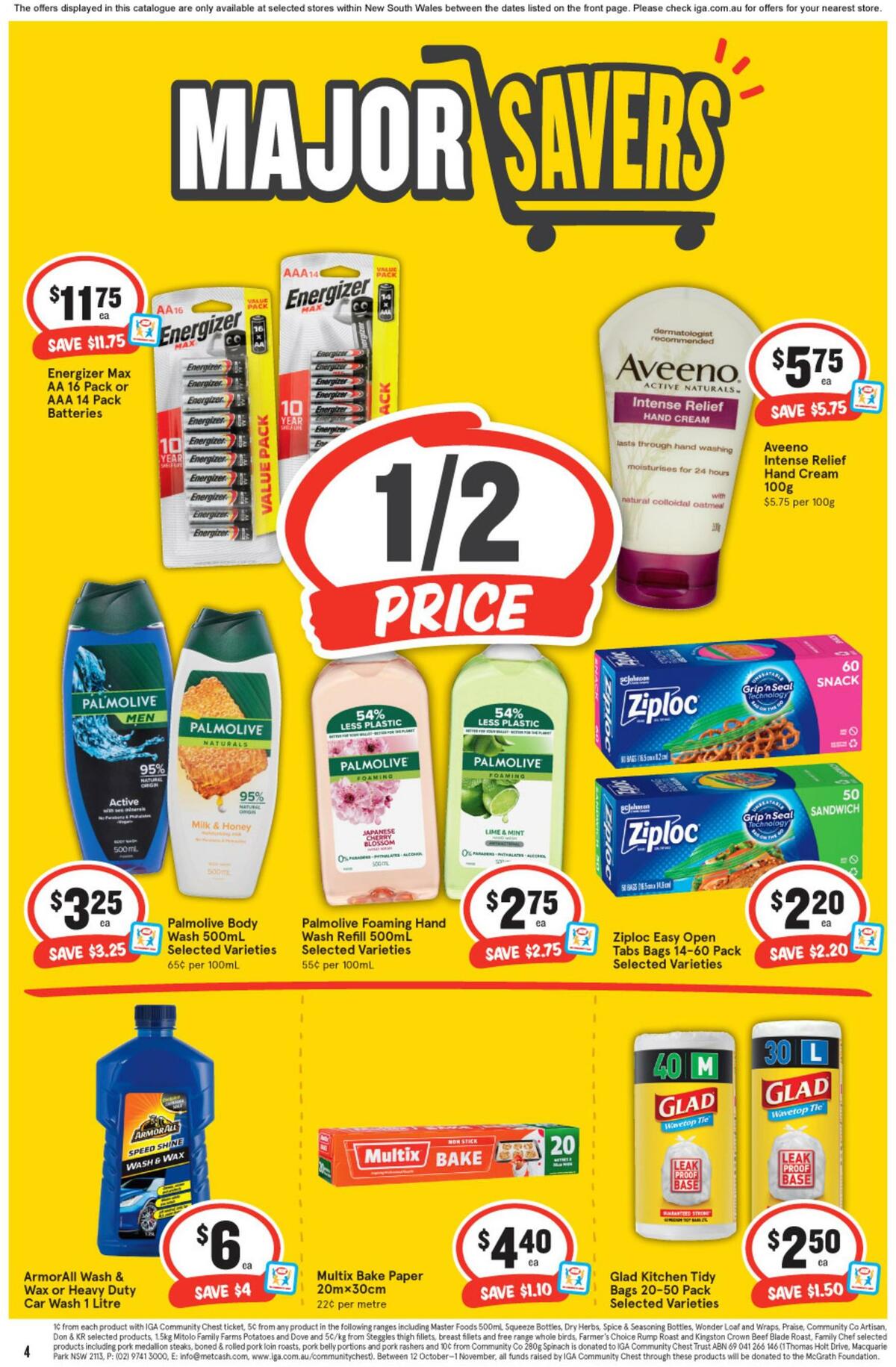 IGA Catalogues from 12 October