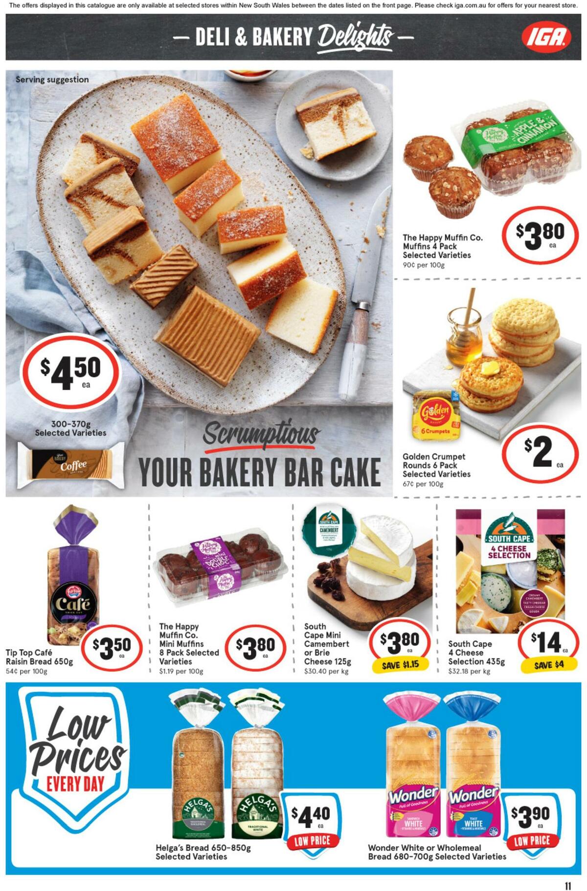 IGA Catalogues from 12 October