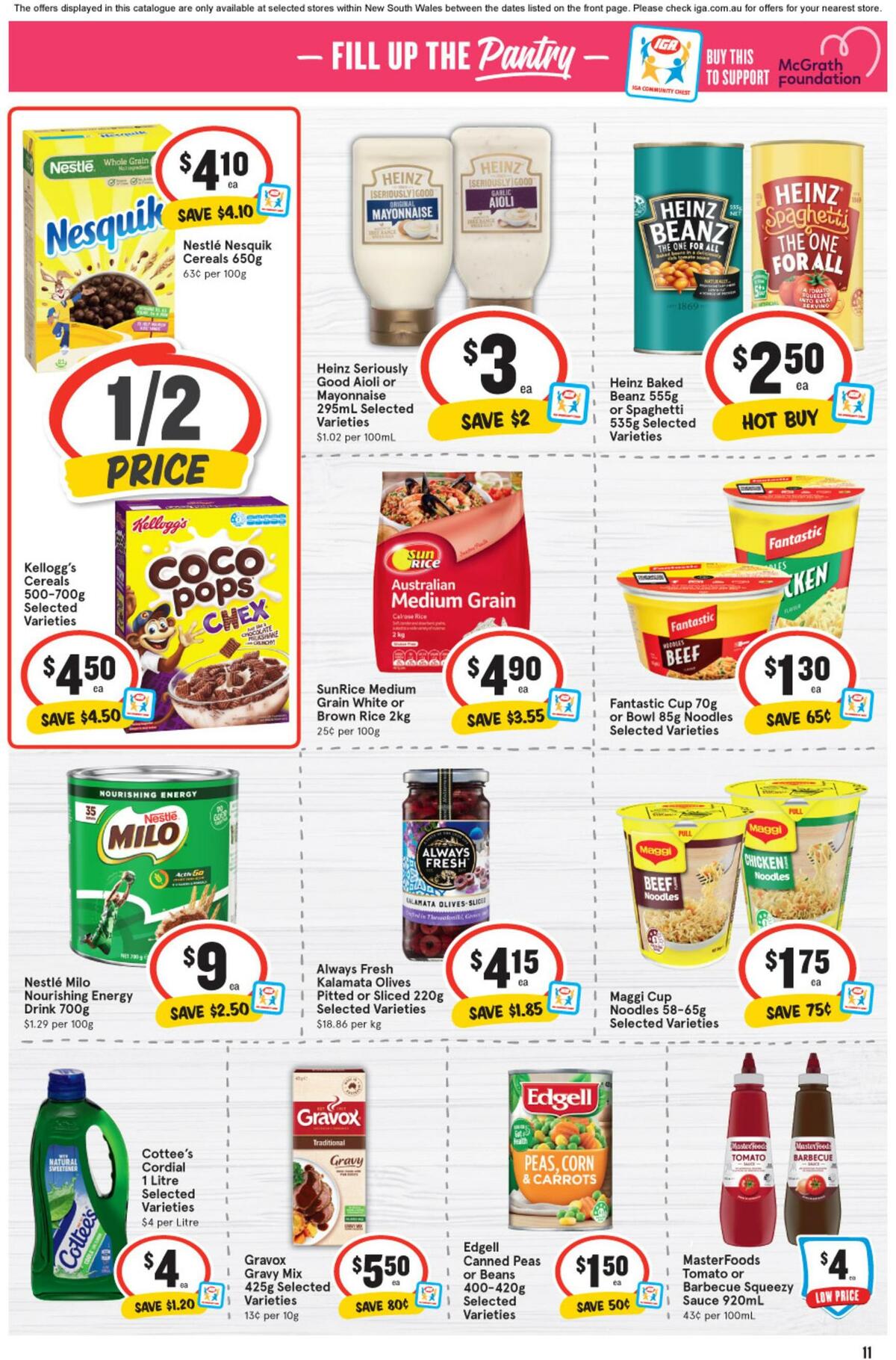 IGA Catalogues from 19 October