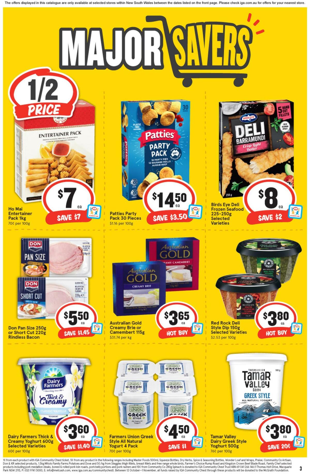 IGA Catalogues from 19 October