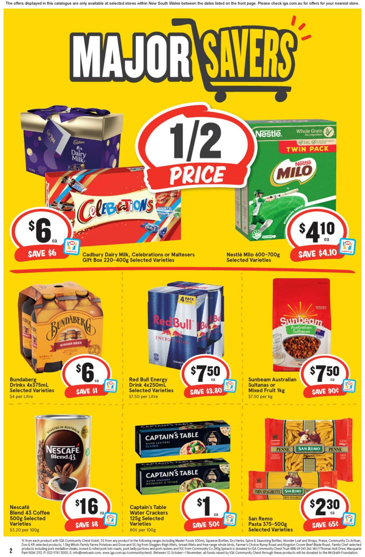 IGA Catalogues from 26 October