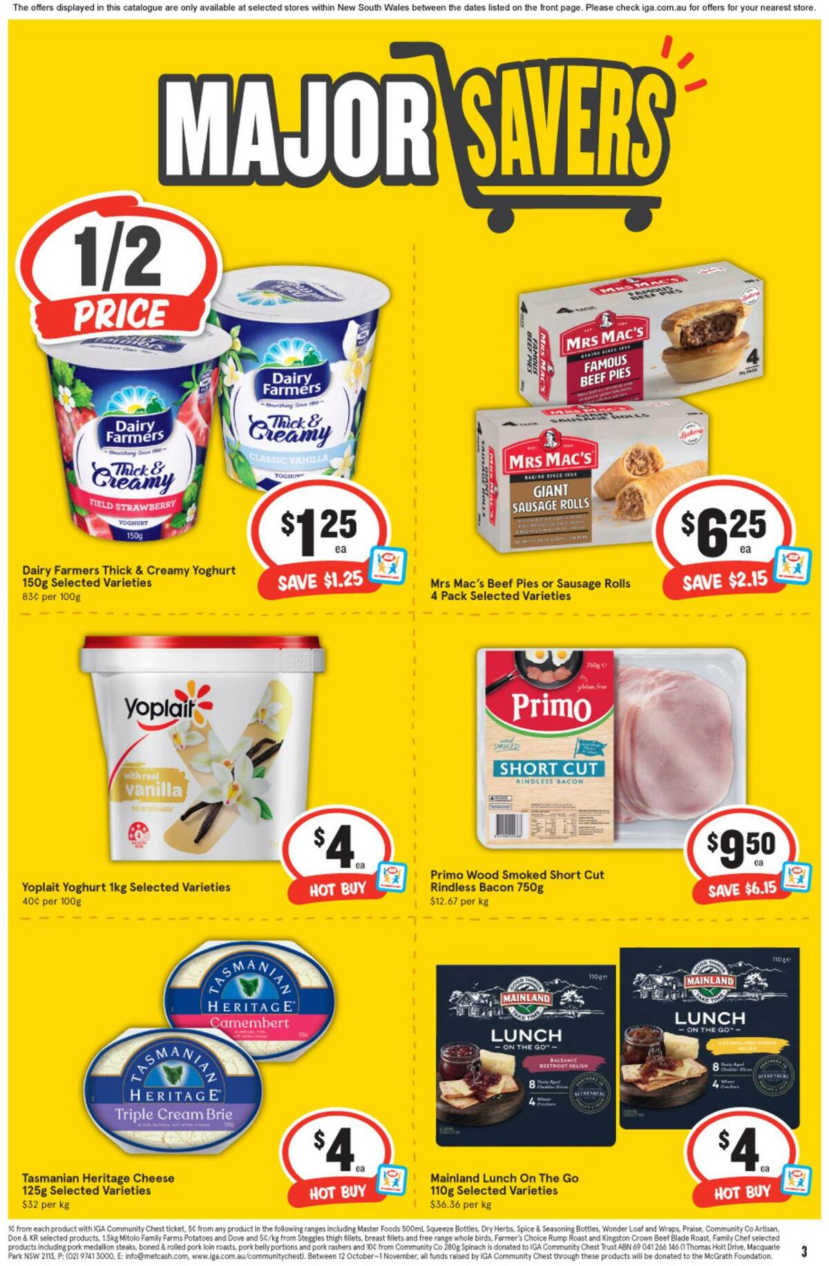 IGA Catalogues from 26 October