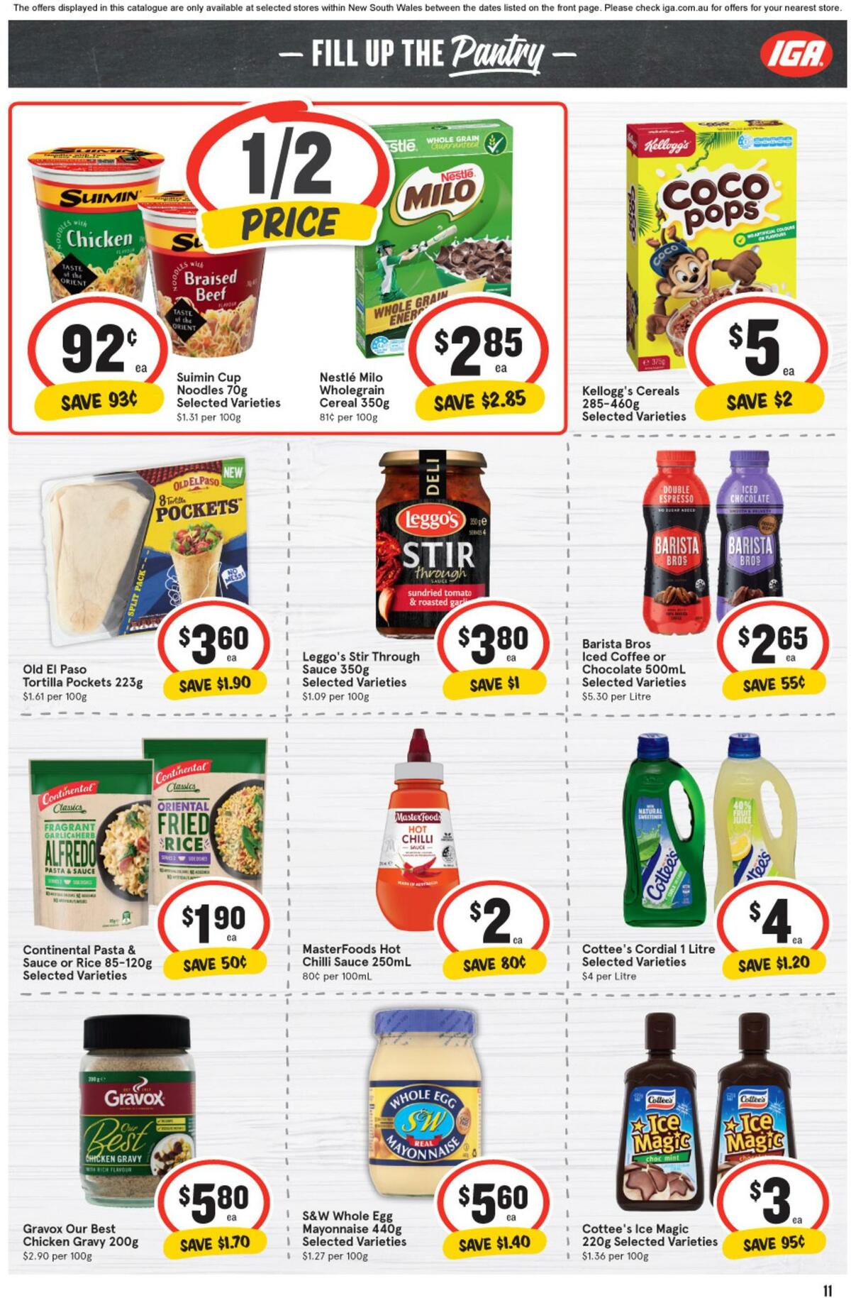 IGA Catalogues from 2 November