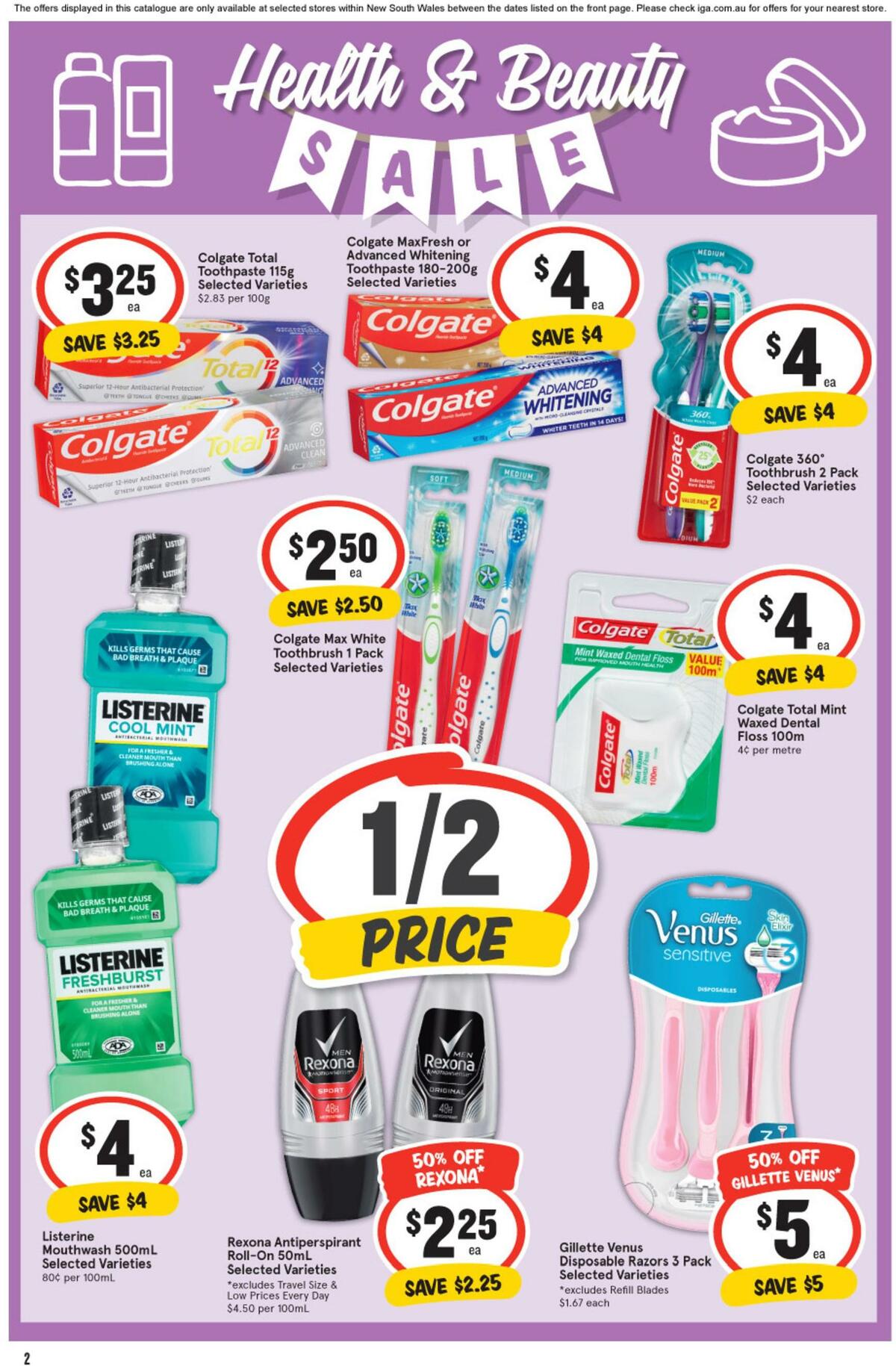 IGA Catalogues from 2 November