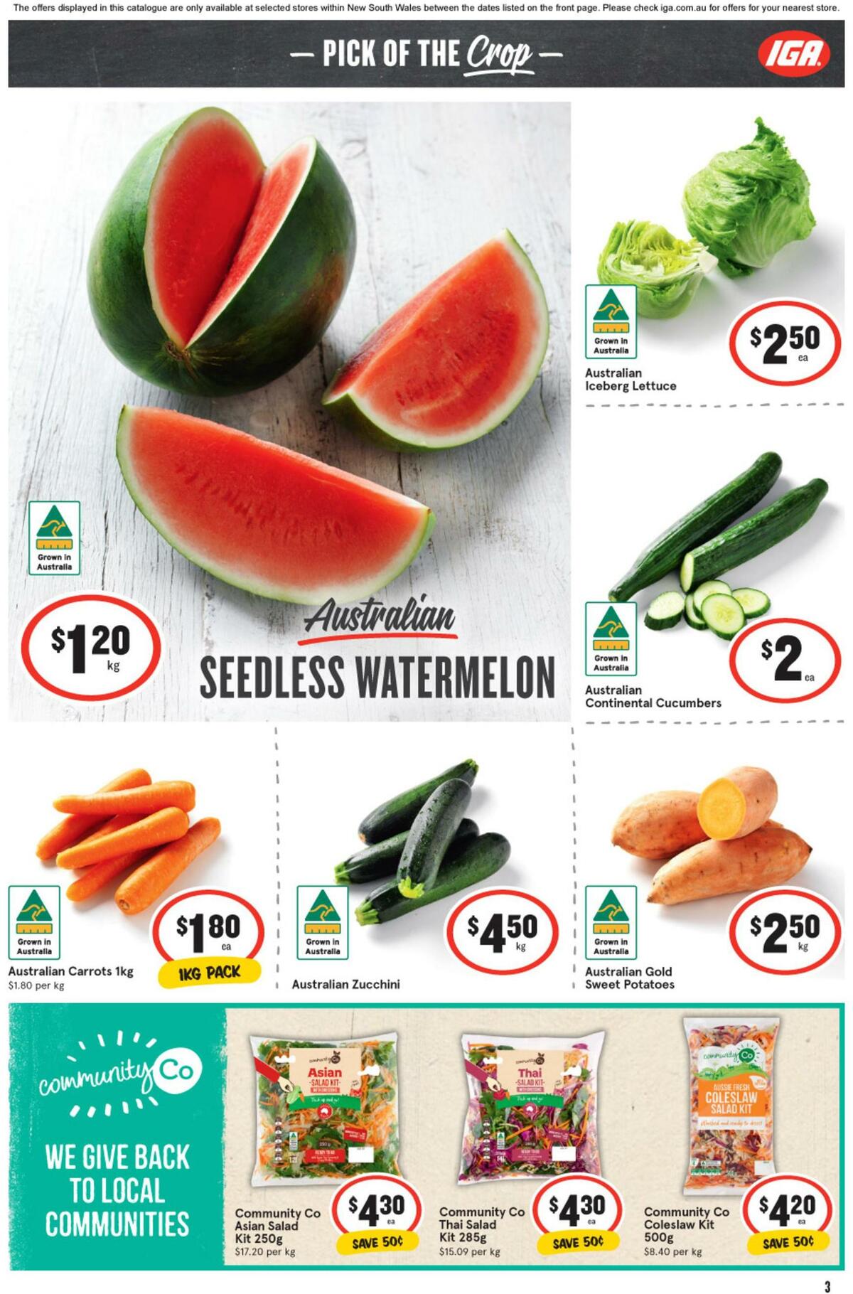 IGA Catalogues from 2 November