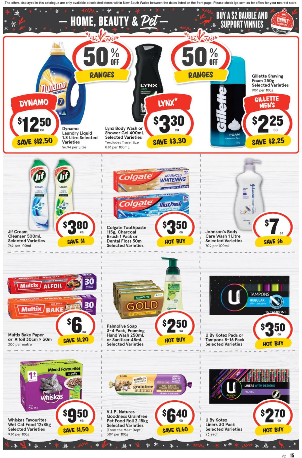IGA Catalogues from 9 November