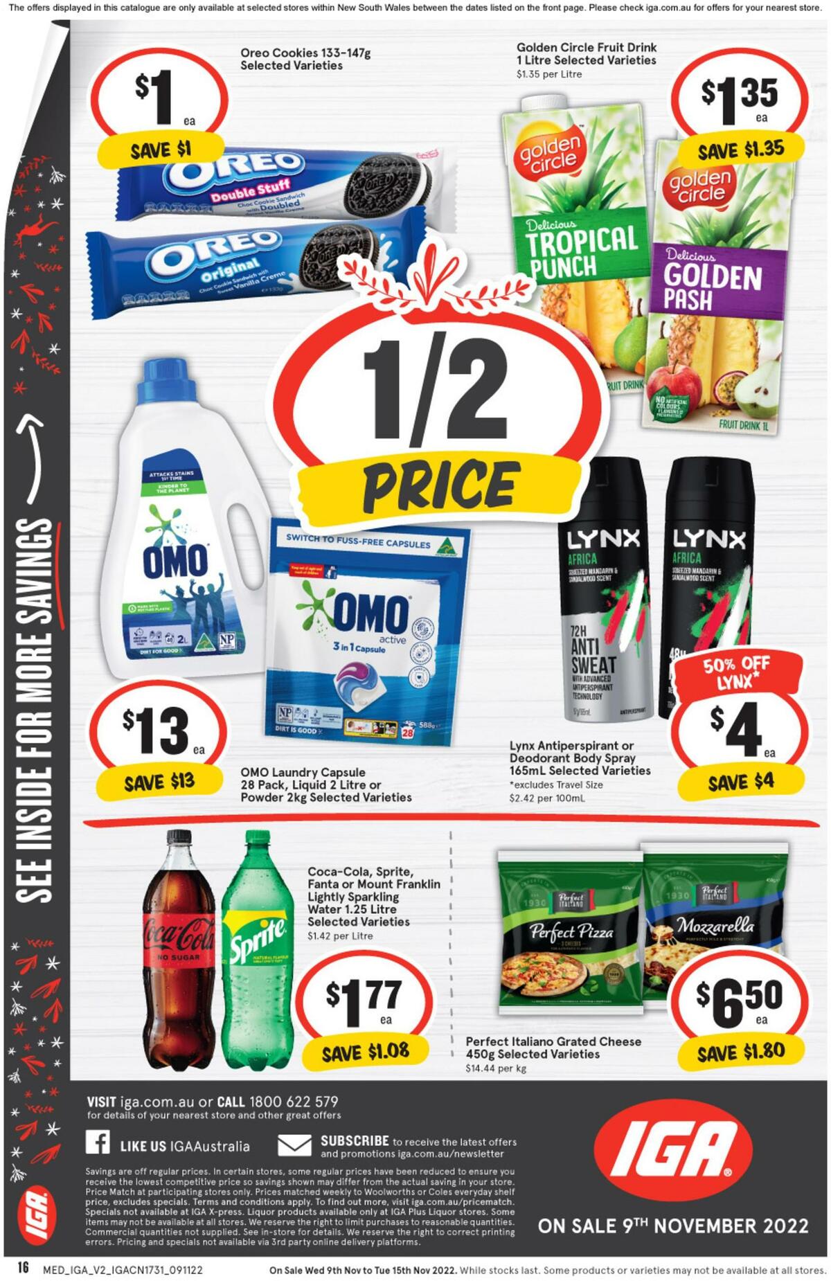 IGA Catalogues from 9 November