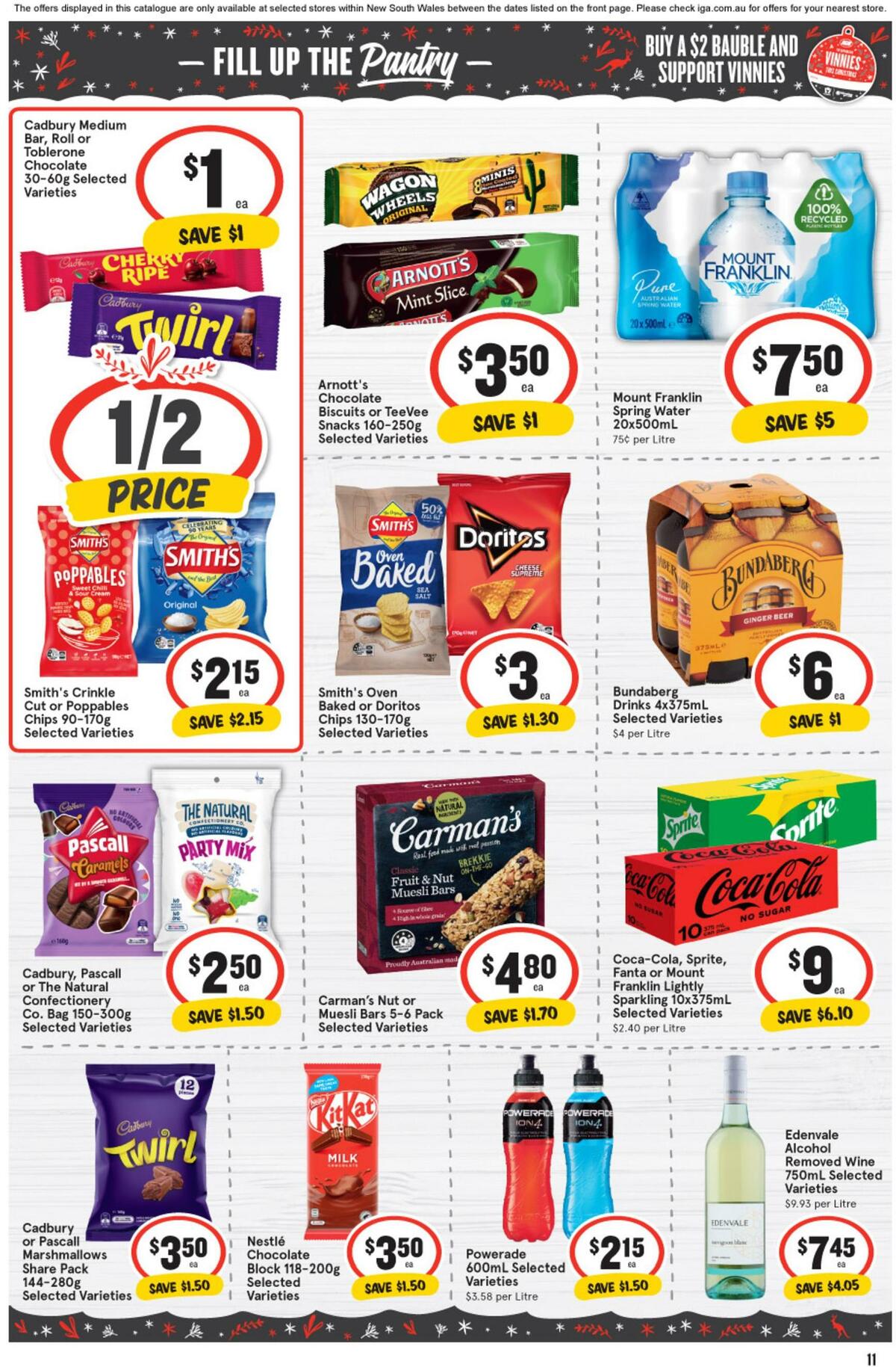 IGA Catalogues from 9 November