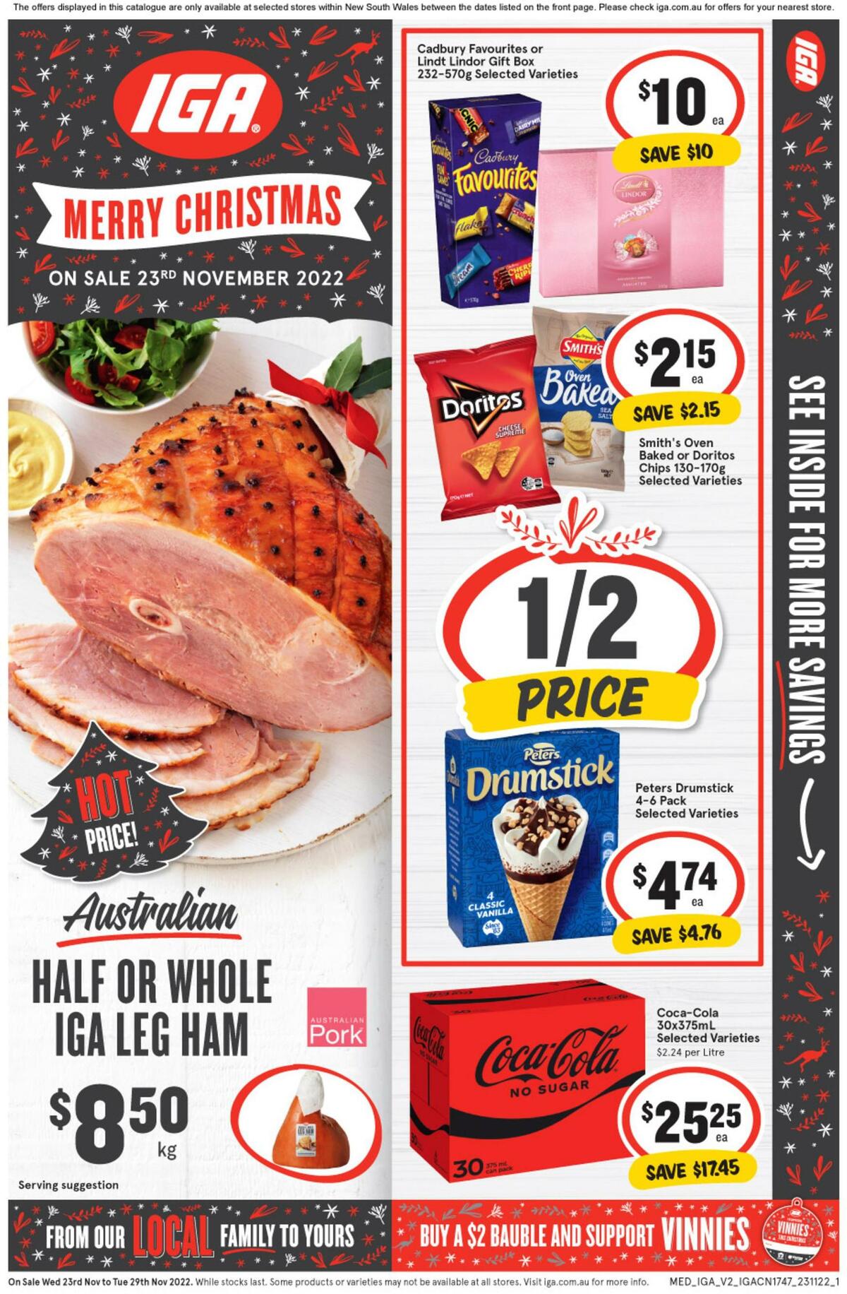 IGA Catalogues from 23 November