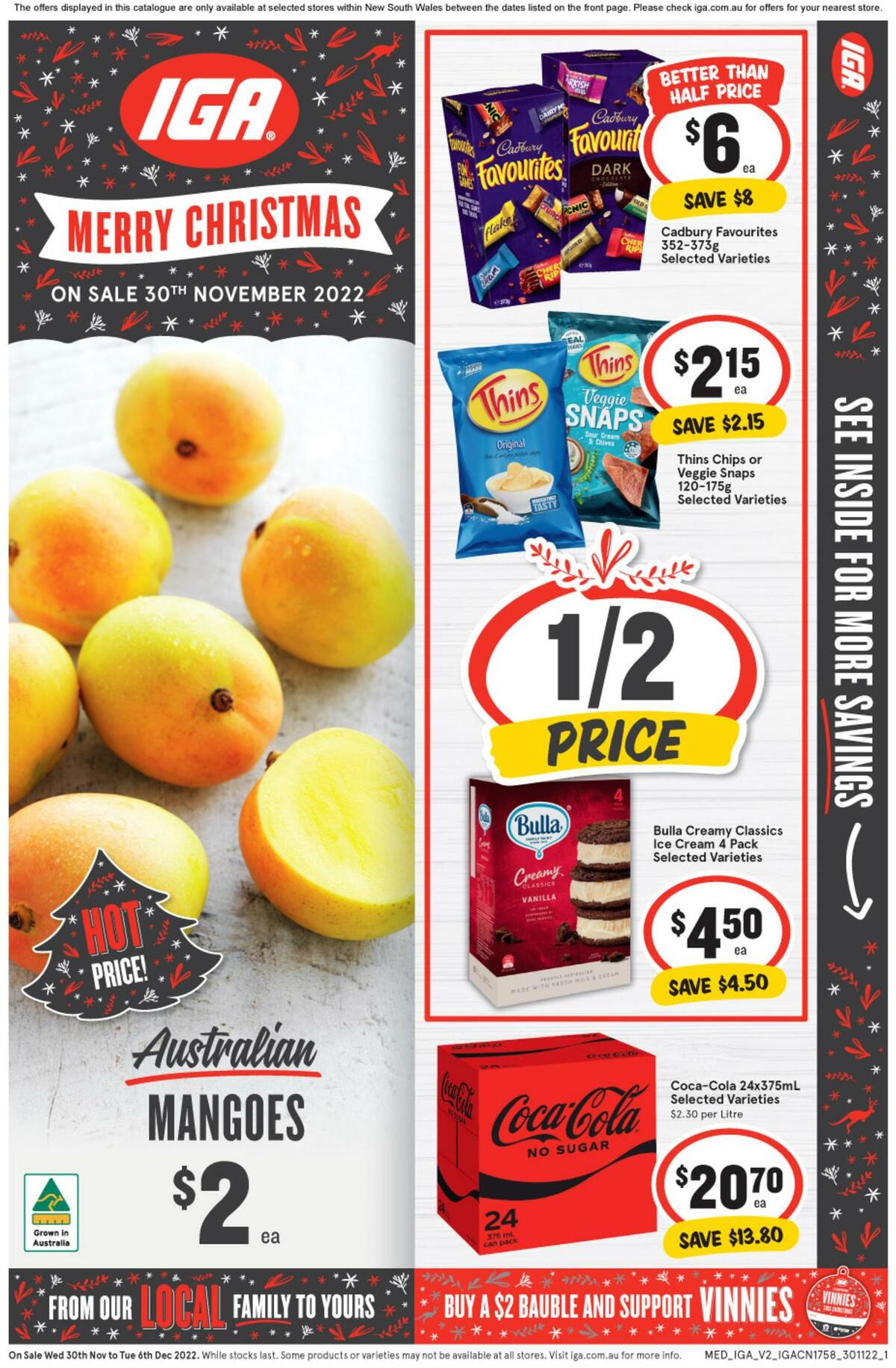 IGA Catalogues from 30 November