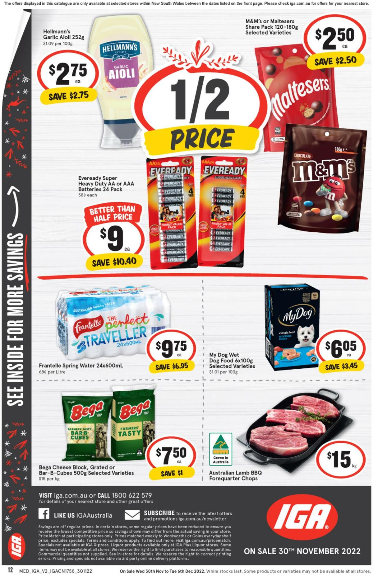 IGA Catalogues from 30 November