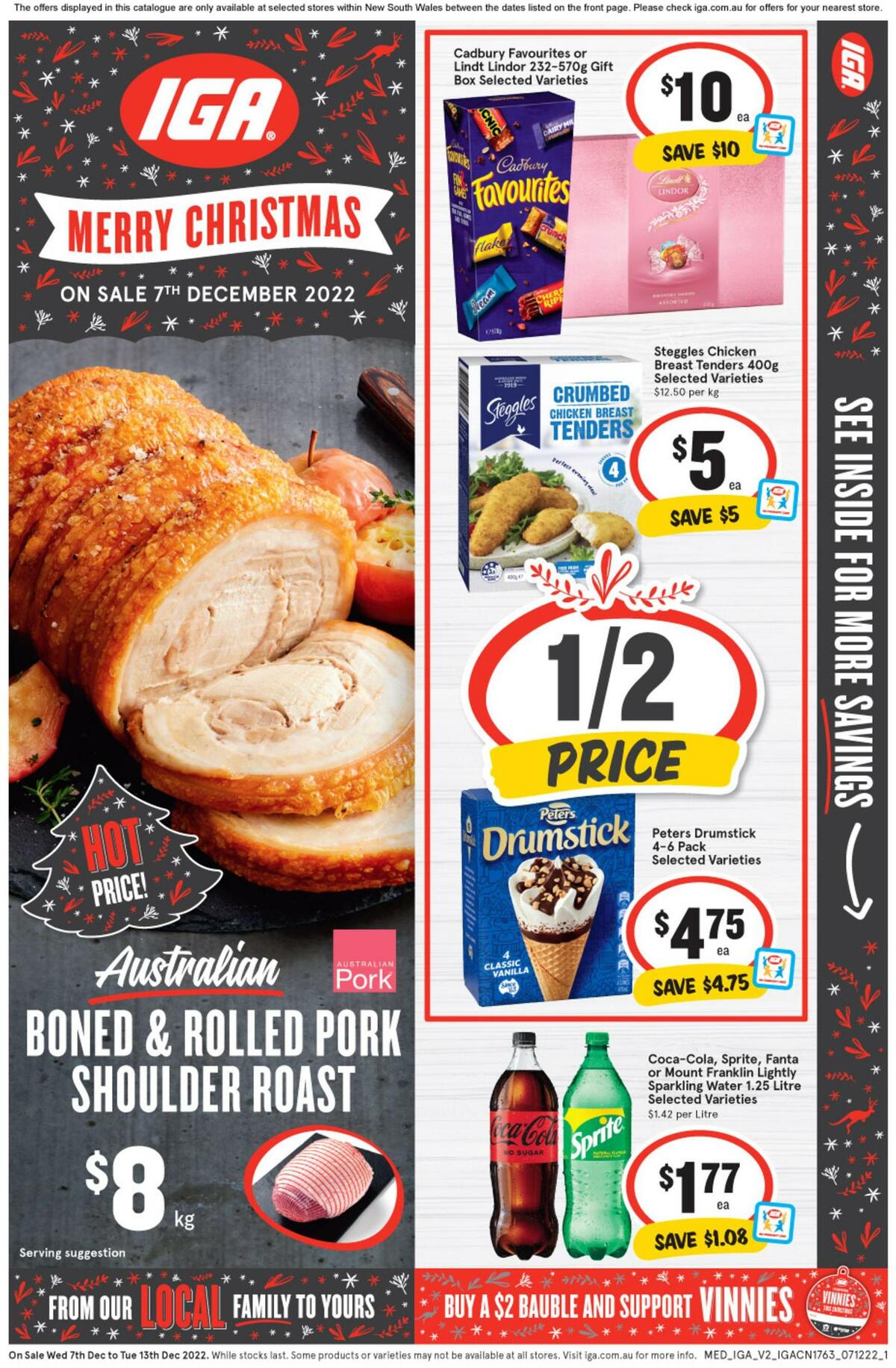 IGA Catalogues from 7 December