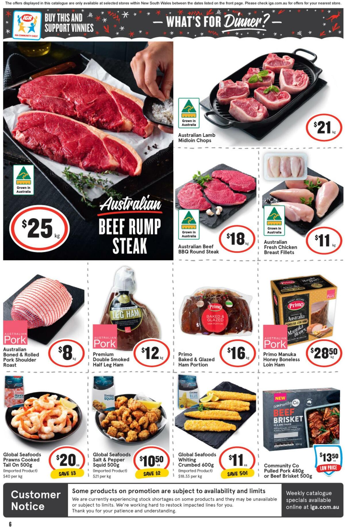 IGA Catalogues from 7 December