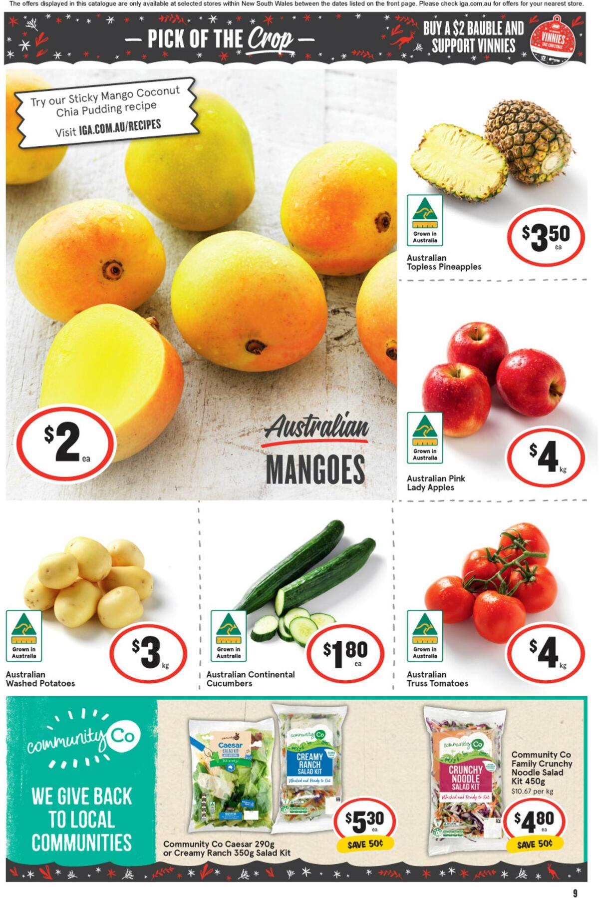 IGA Catalogues from 14 December