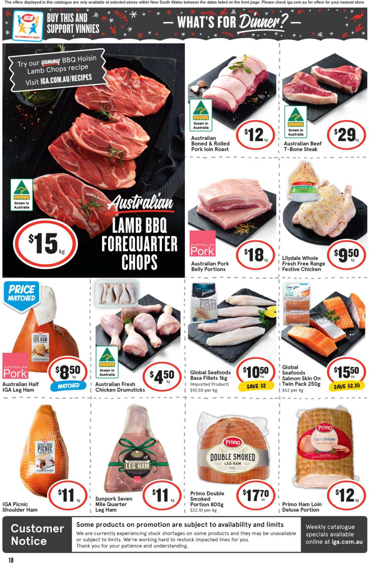 IGA Catalogues from 14 December