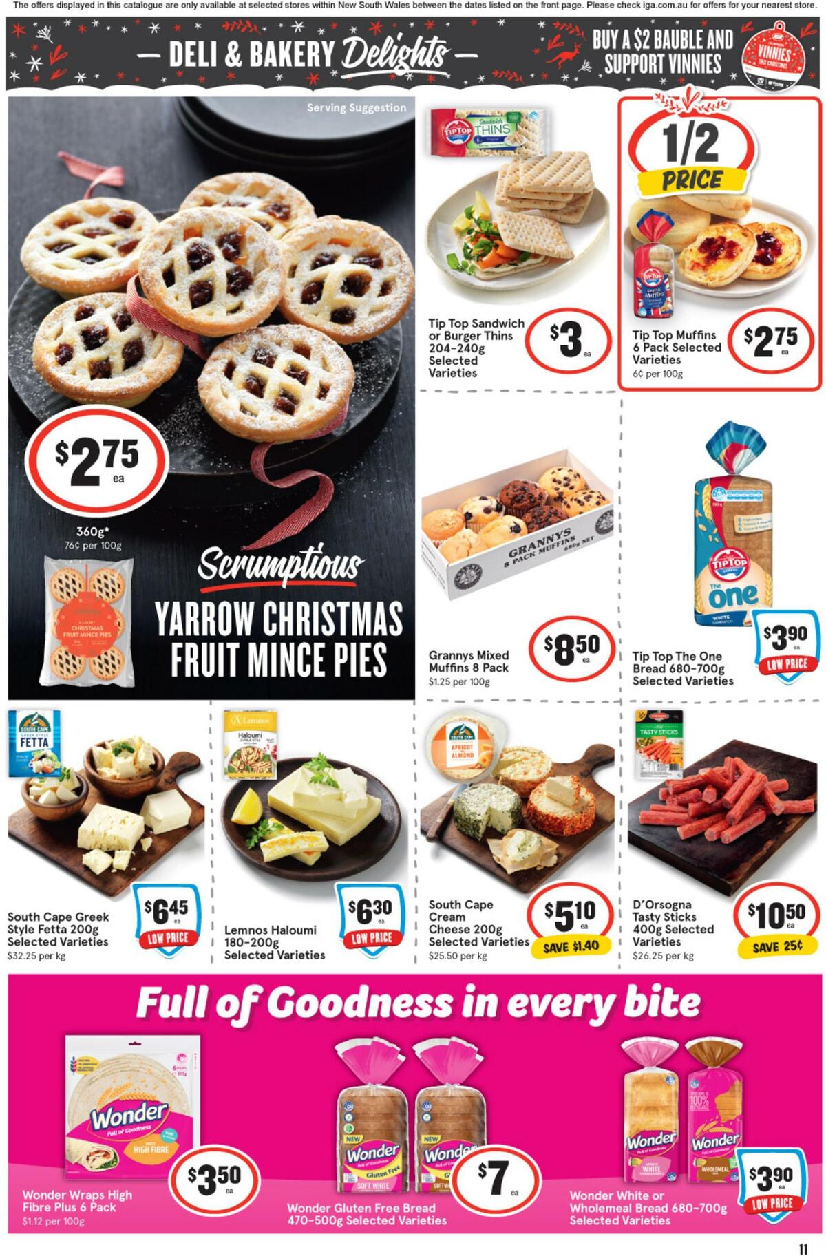 IGA Catalogues from 14 December