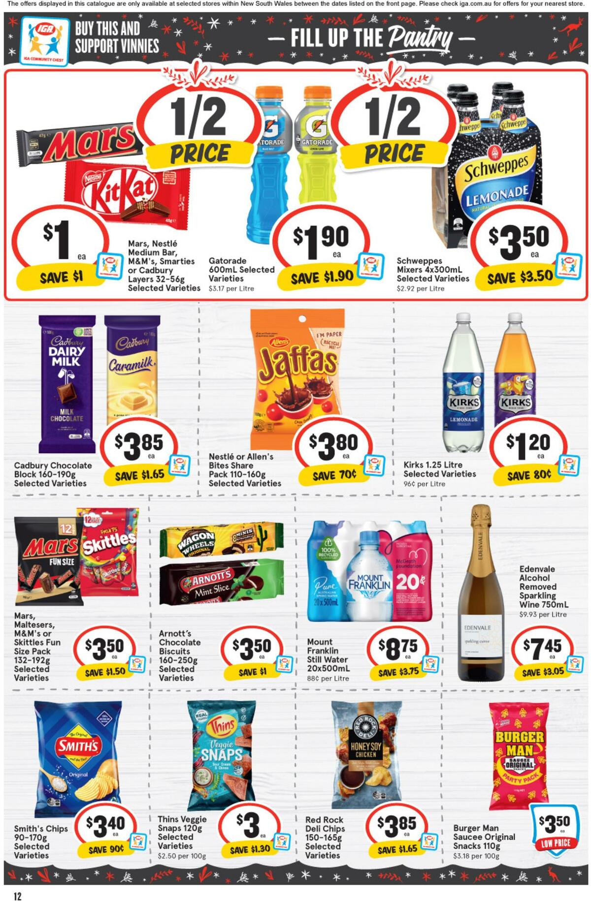 IGA Catalogues from 14 December