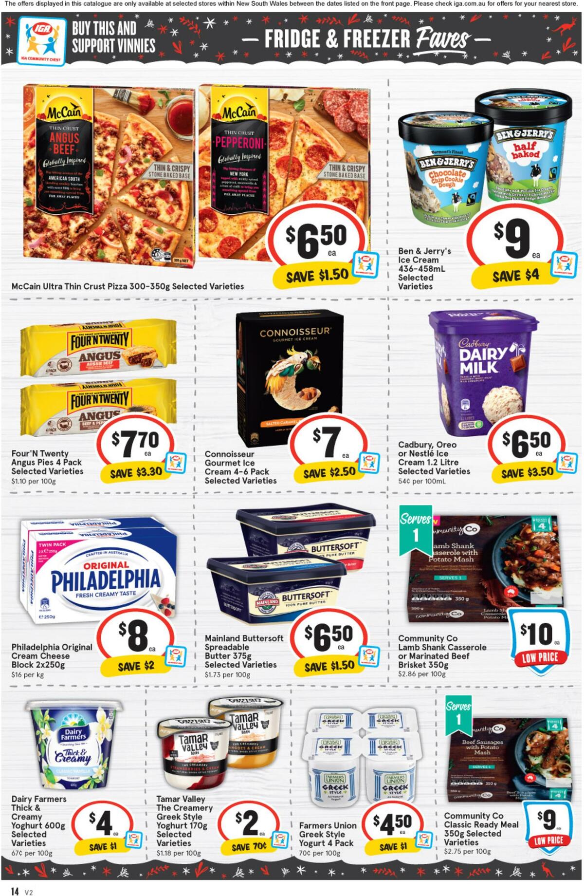 IGA Catalogues from 14 December