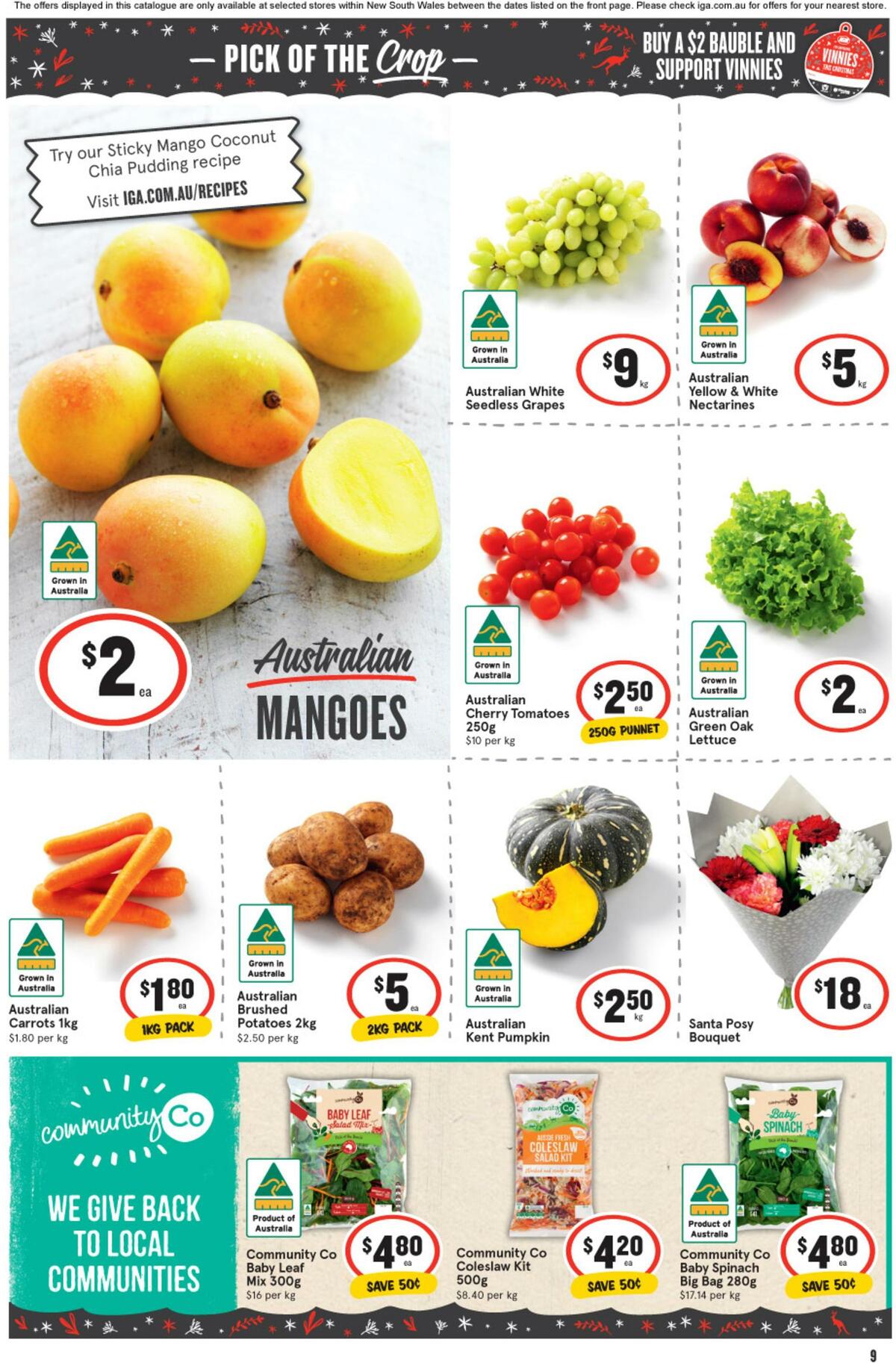 IGA Catalogues from 21 December