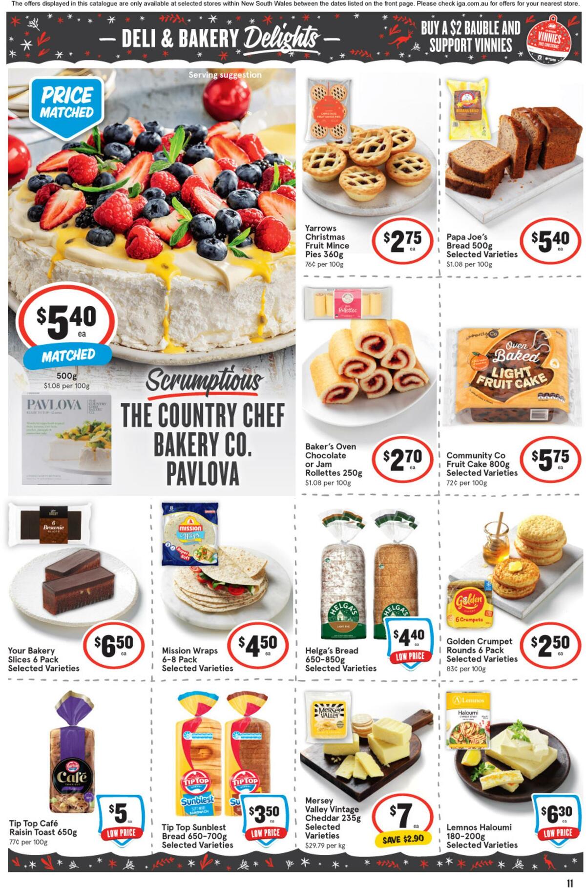 IGA Catalogues from 21 December