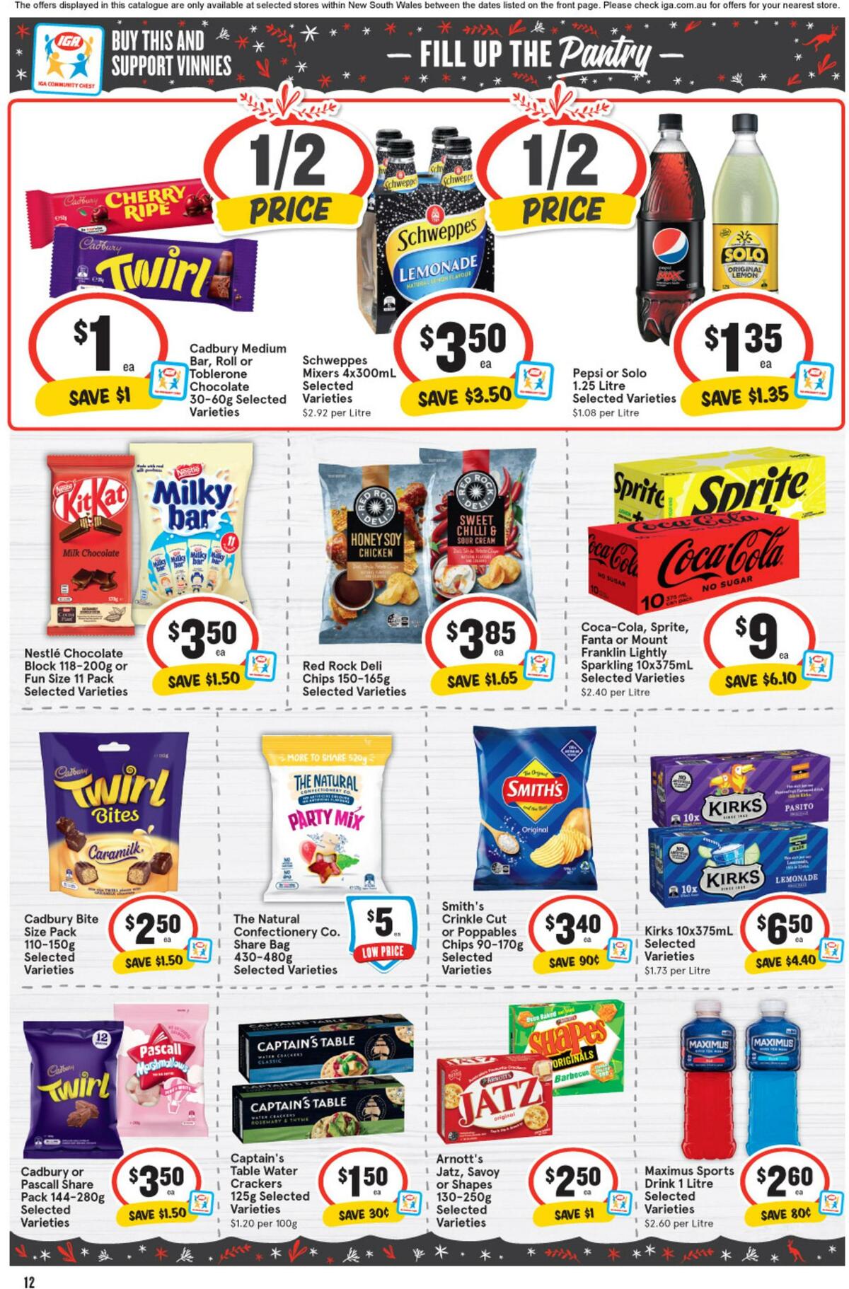 IGA Catalogues from 21 December