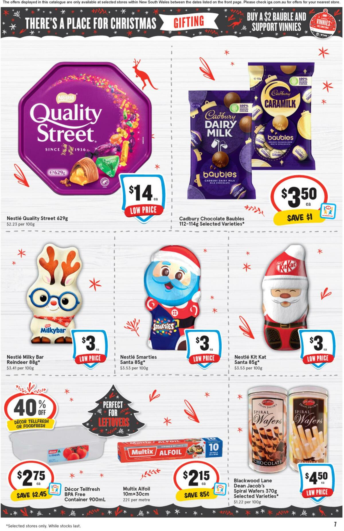 IGA Catalogues from 21 December