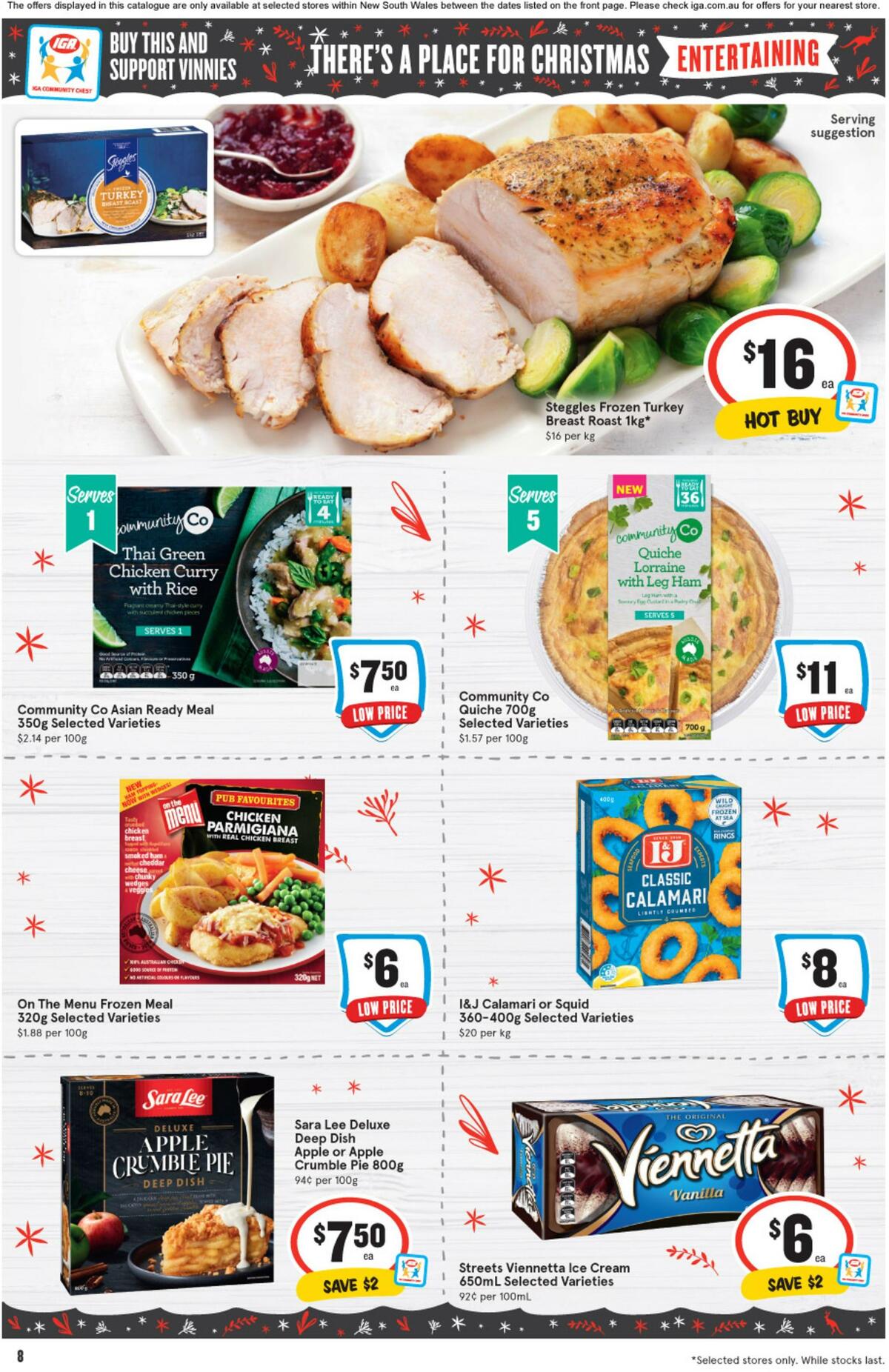 IGA Catalogues from 21 December