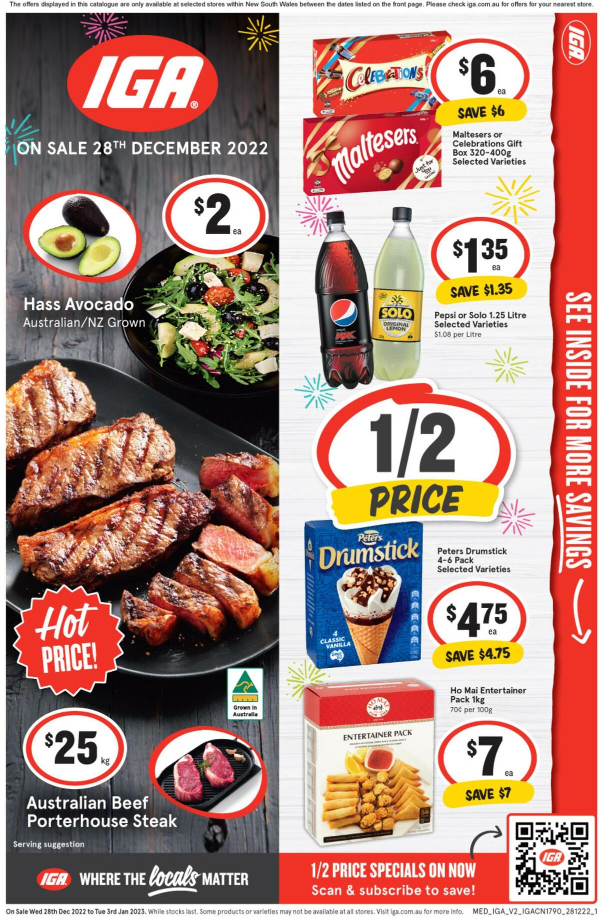 IGA Catalogues from 28 December