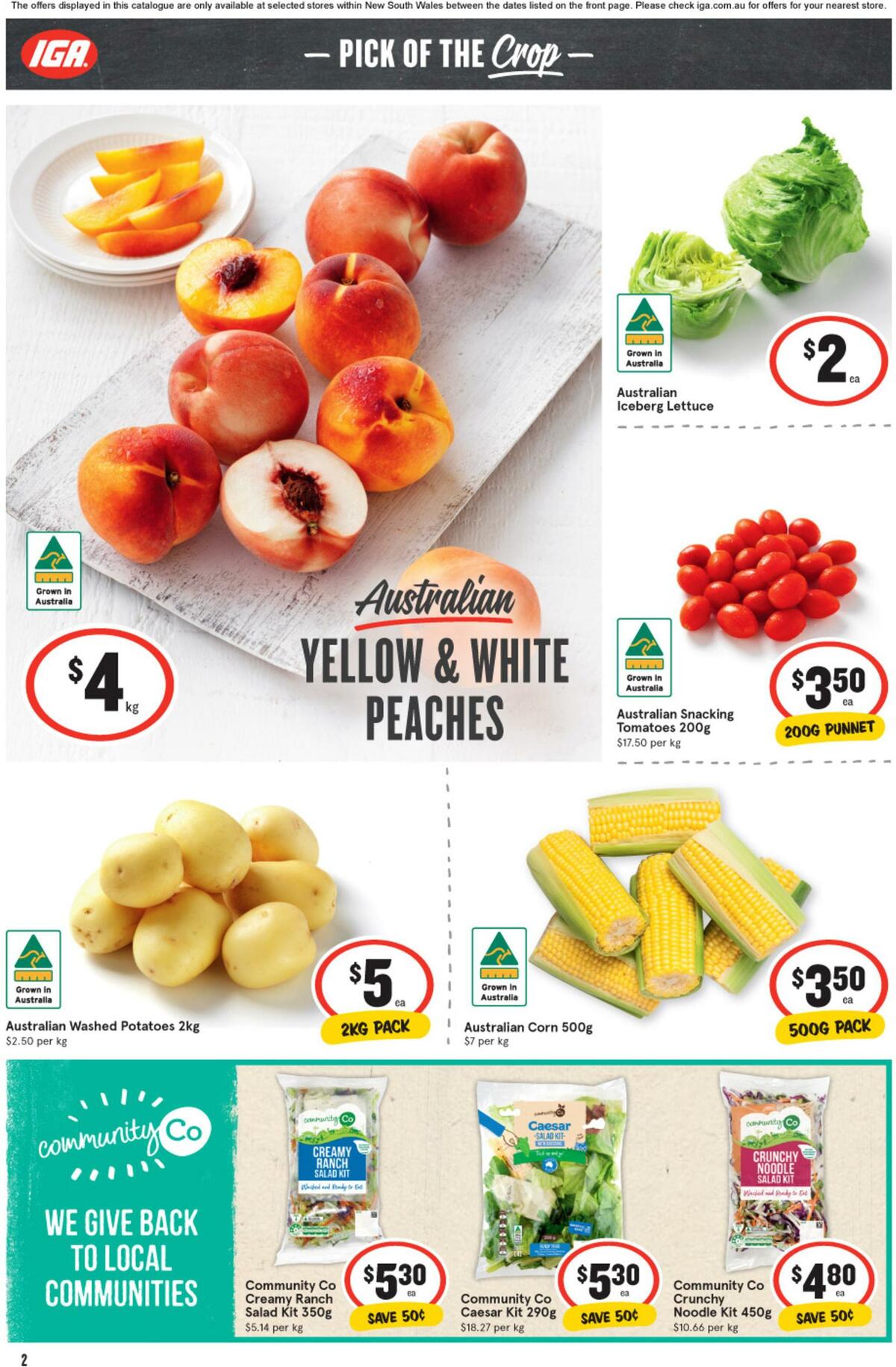 IGA Catalogues from 4 January