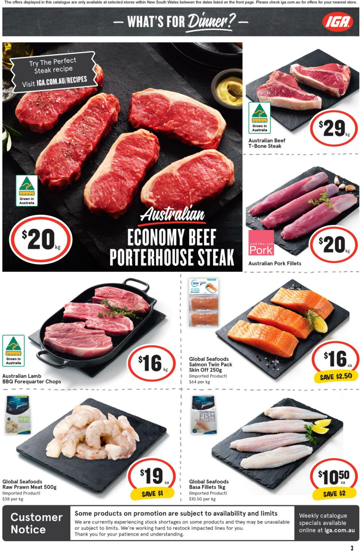 IGA Catalogues from 4 January