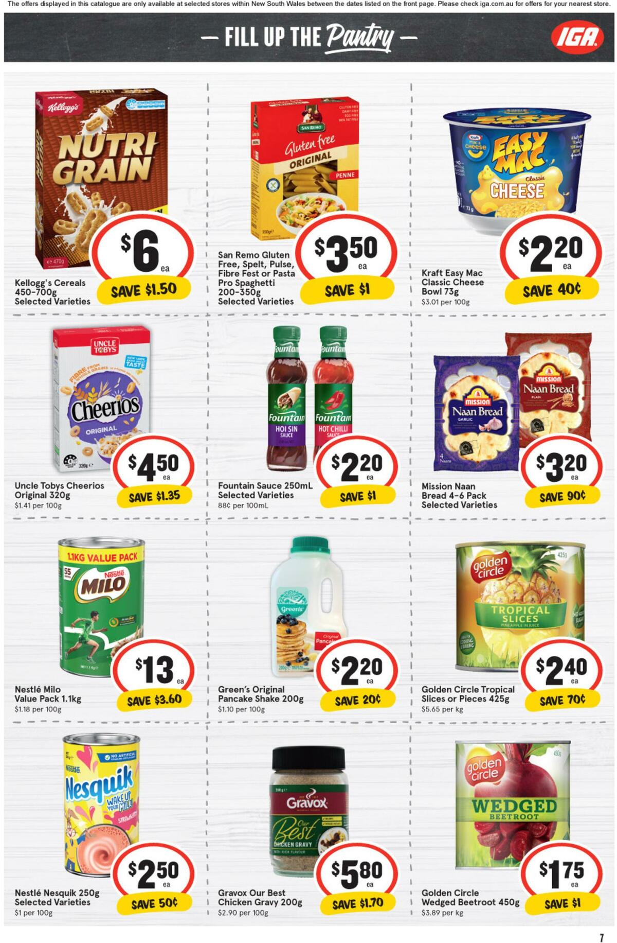 IGA Catalogues from 4 January